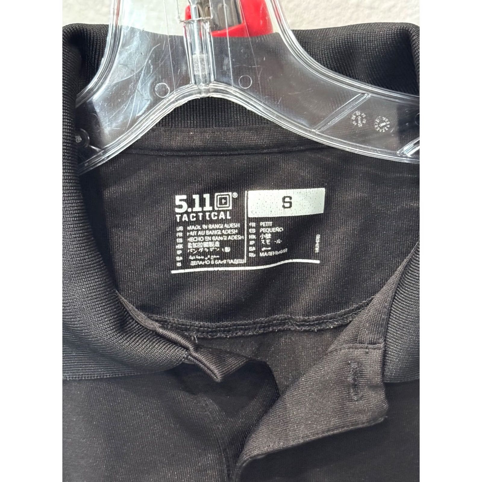 Vintage 511 Tactical Polo Shirt Small S Mens Long Sleeve Black Size US S / EU 44-46 / 1 - 5 Thumbnail