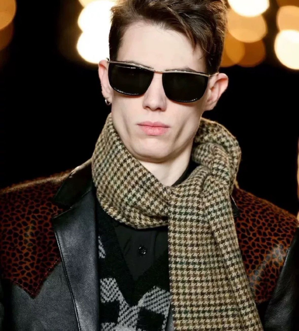 Saint Laurent Paris × Yves Saint Laurent Saint Laurent SLP genuine 14 spliced lambskin suit Size US L / EU 52-54 / 3 - 7 Thumbnail