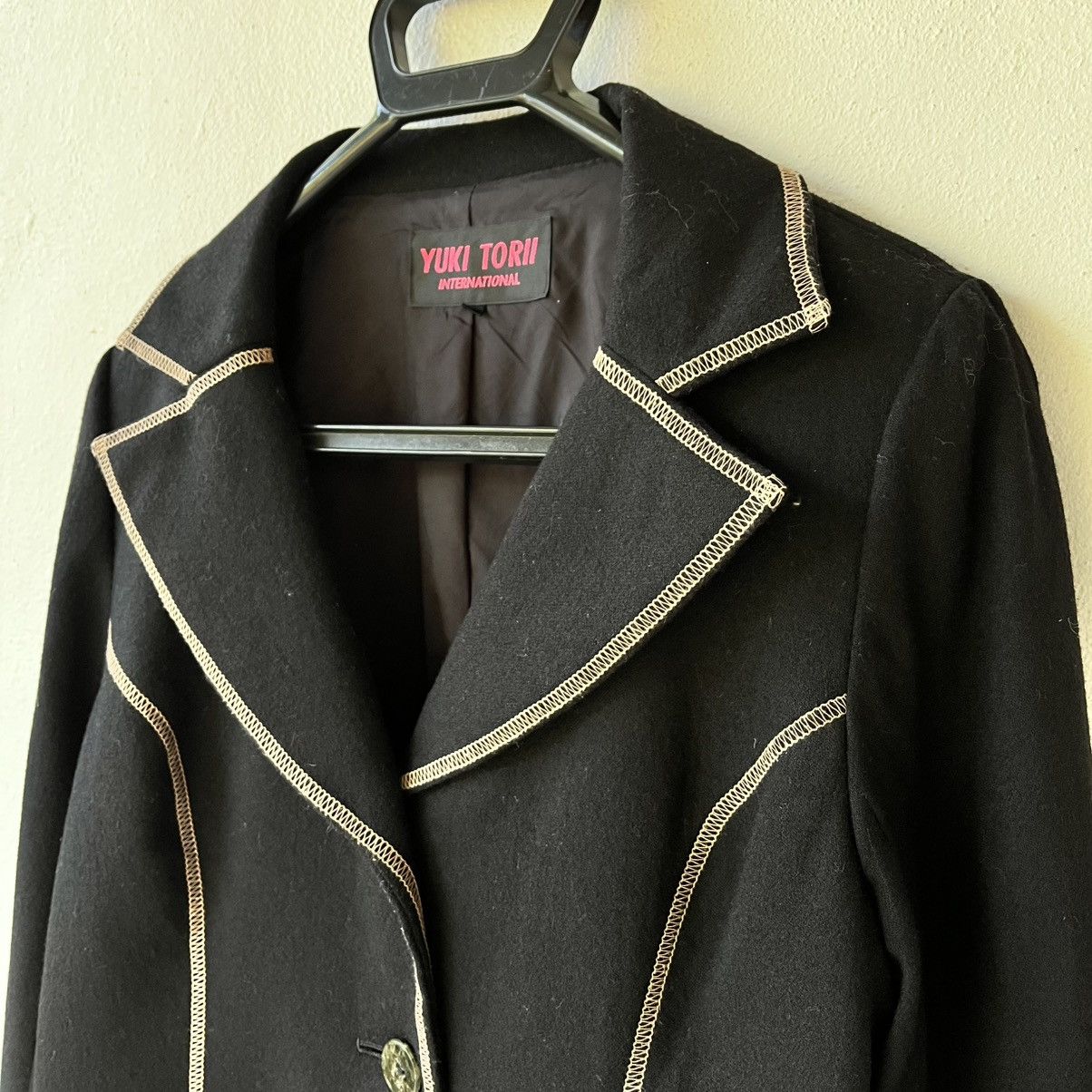 Japanese Brand Yuki Torii Tailored Blazer – Made in Japan Size S / US 4 / IT 40 - 3 Thumbnail