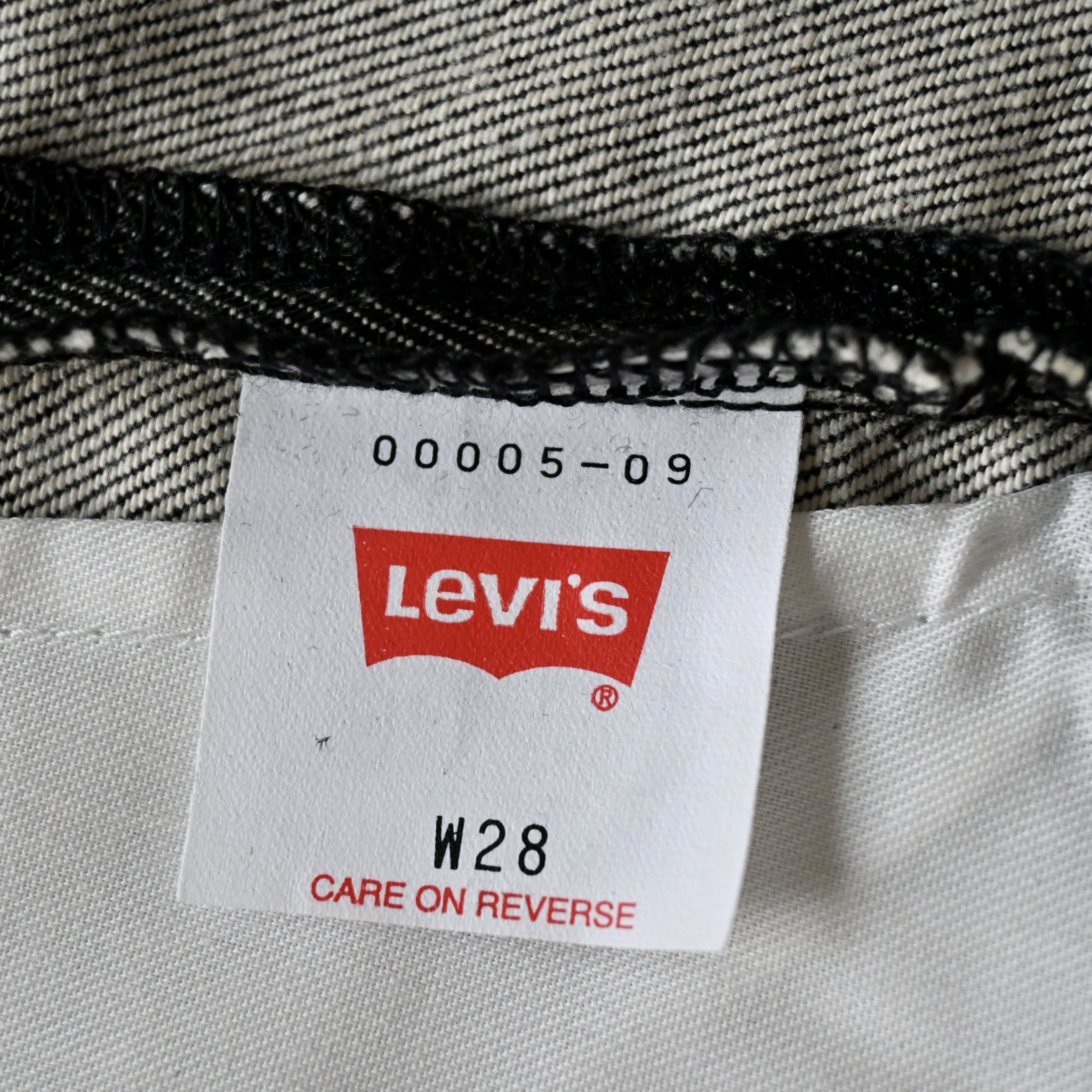 Levi's DEADSTOCK 2000s Levi's ENGINEERED JEANS "REGULAR FIT", black Size 28" / US 6 / IT 42 - 14 Thumbnail