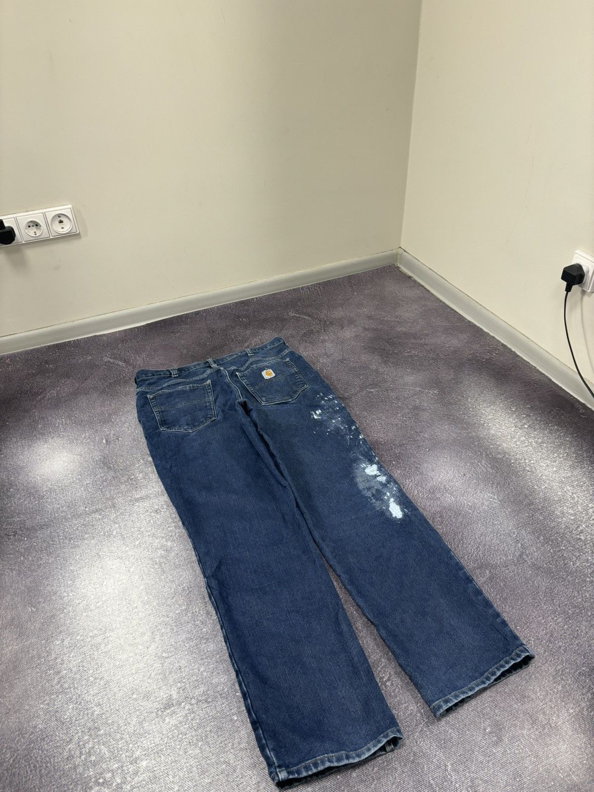Carhartt Vintage Carhartt Modern Fit Blue USA Work Denim Jeans Size US 36 / EU 52 - 3 Thumbnail