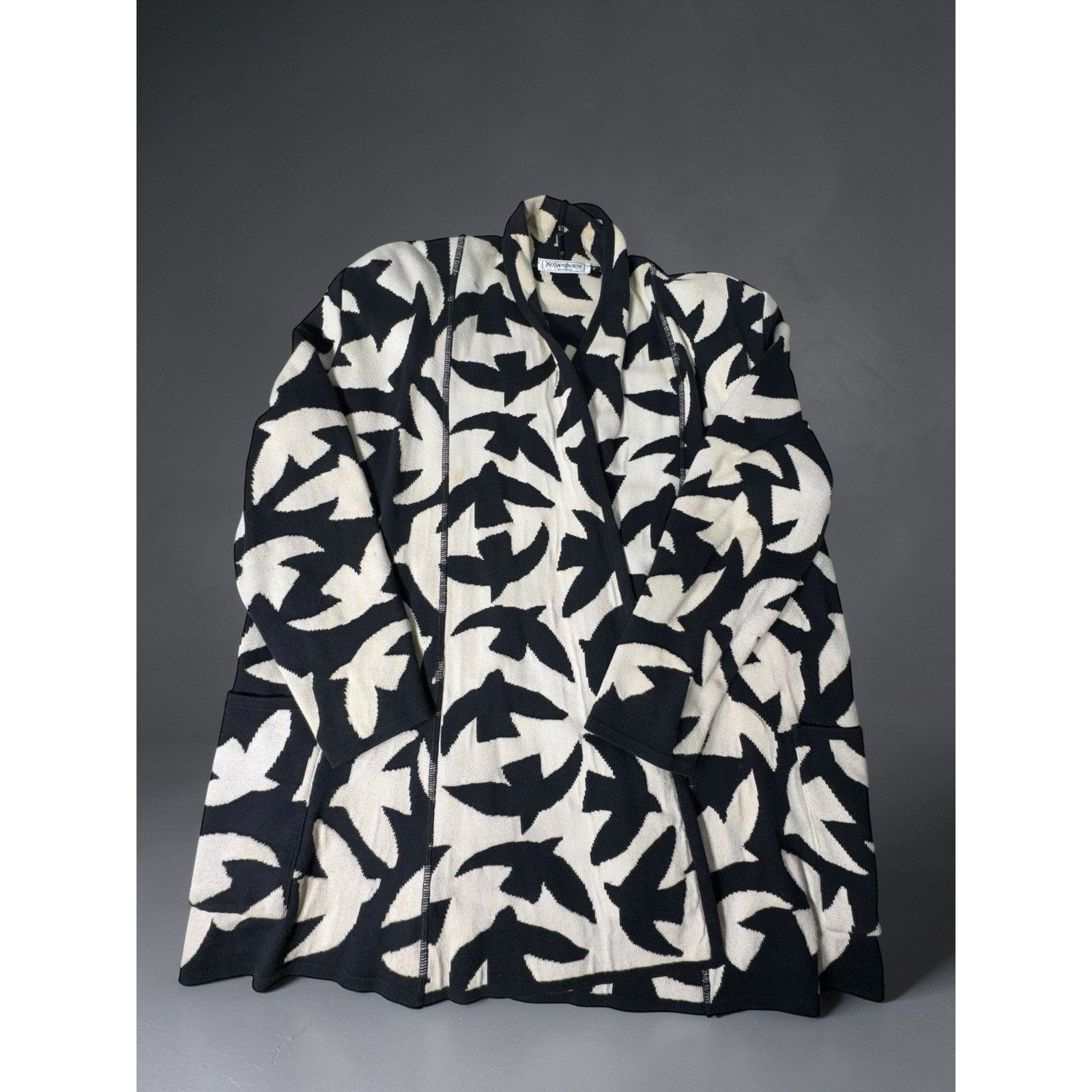 Yves Saint Laurent Yves Saint Laurent Vintage With Rive Cardigan Size M / US 6-8 / IT 42-44 - 2 Thumbnail