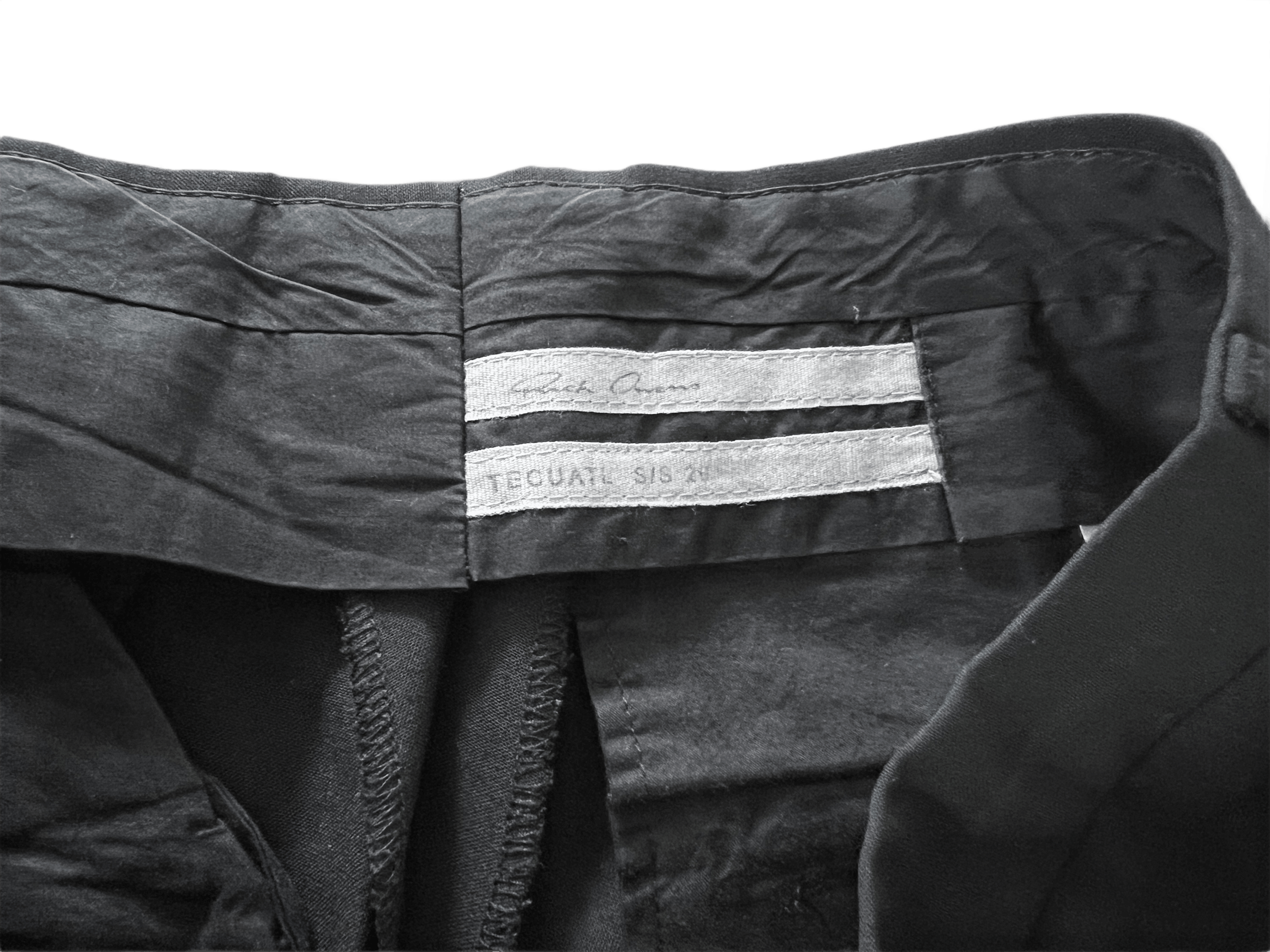Rick Owens S/S 20 Tecuatl Wool Rick Owens Astaires Size US 29 - 3 Thumbnail