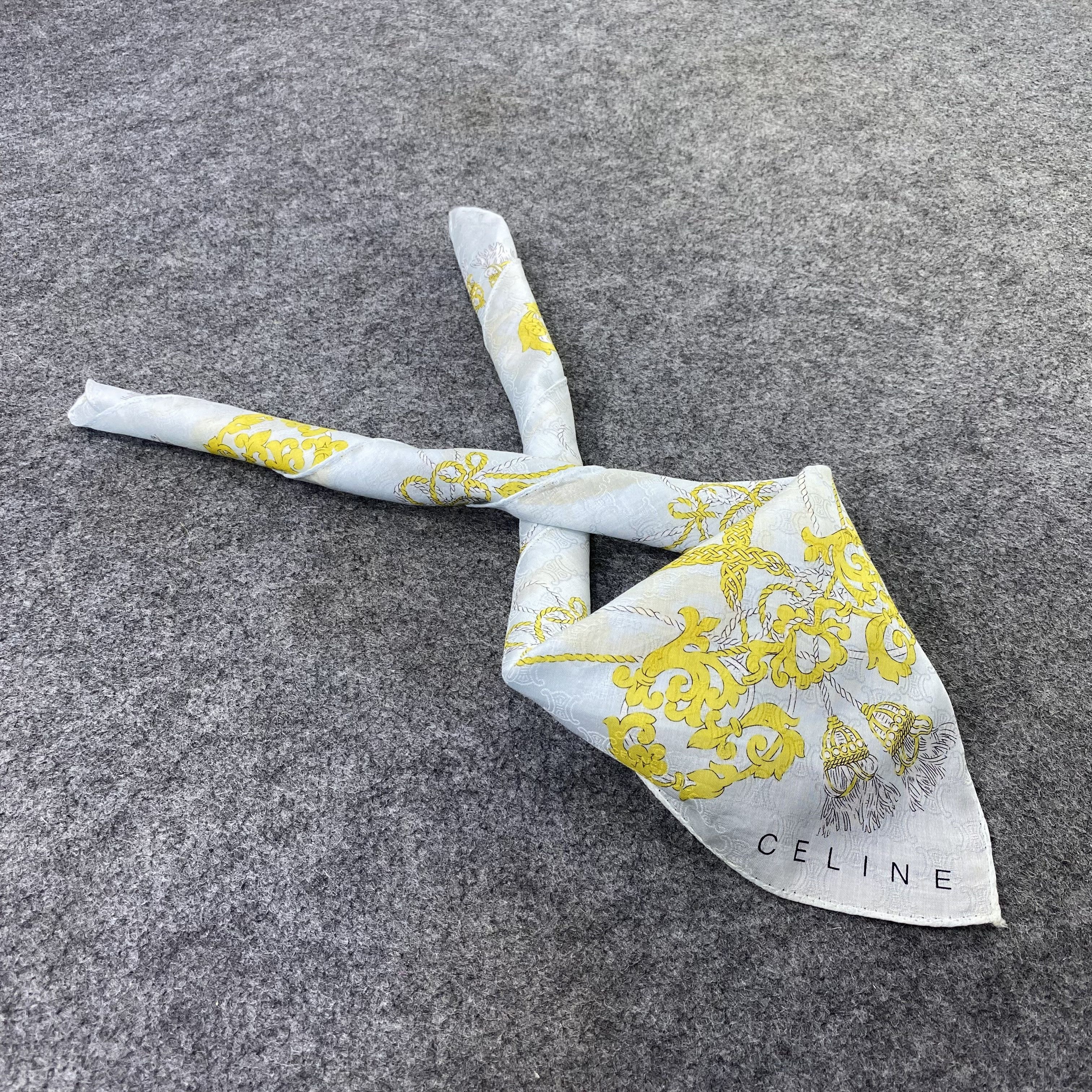 Celine Celine Handkerchief Neckerchief Bandana-B1766 Size ONE SIZE - 1 Thumbnail
