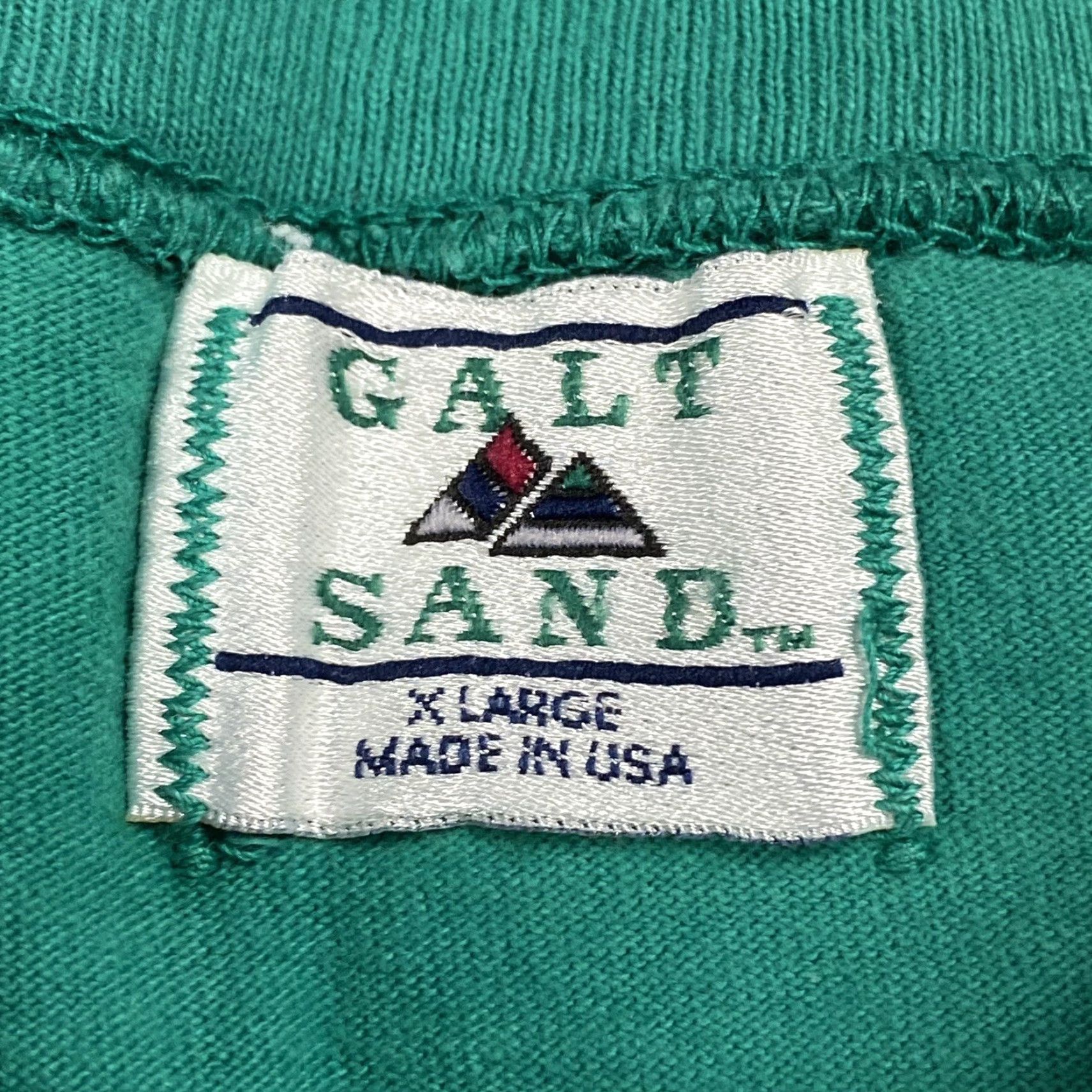 Vintage VINTAGE 90s Galt Sand Panda T-Shirt Unisex Adults XL Teal Animal Print Endangered Species WWF China Size US XL / EU 56 / 4 - 4 Thumbnail