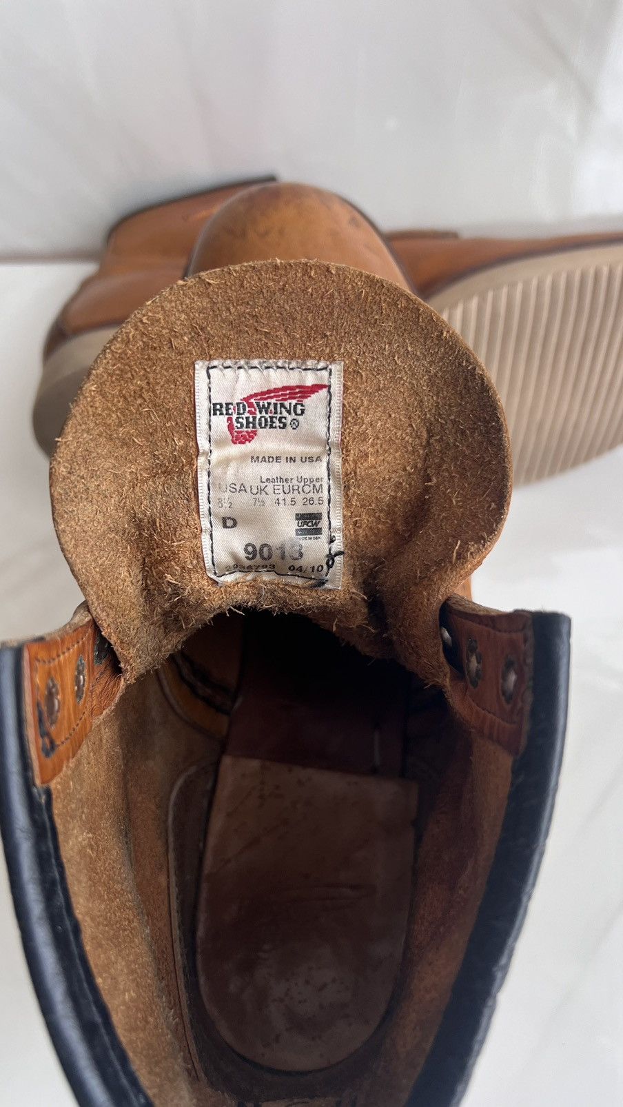 Red Wing Red wing #9013 Beckman Round toe brown leather boot Sz 8.5 D Size US 8.5 / EU 41-42 - 10 Thumbnail