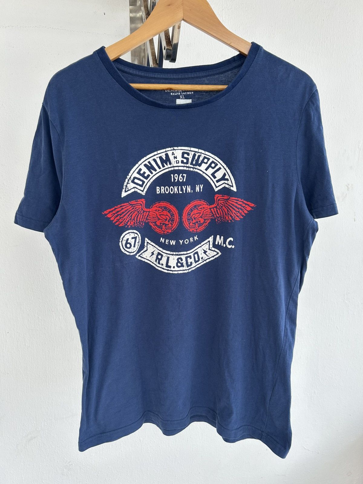 Denim & Supply Ralph Lauren Denim & Supply Fronthit Blue T Size US XL / EU 56 / 4 - 1 Thumbnail