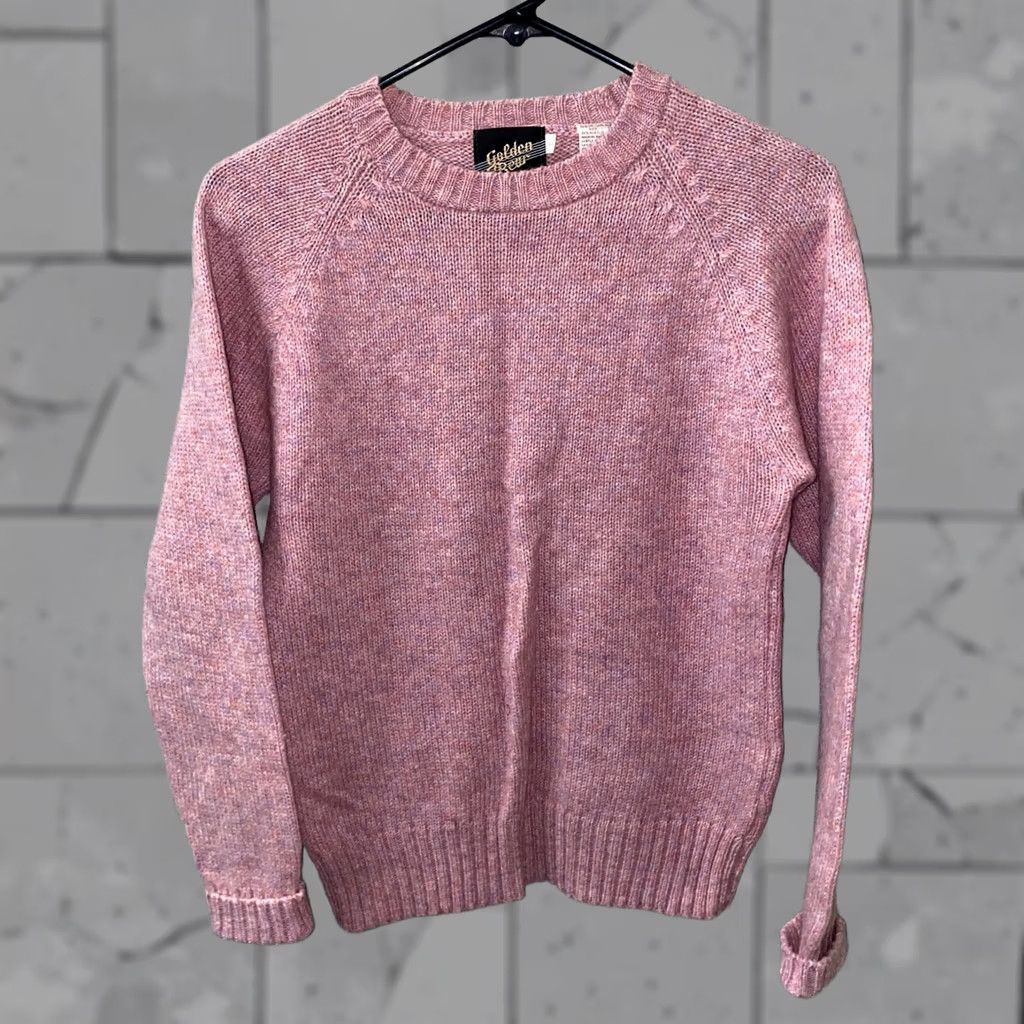 Golden Bear VINTAGE Golden Bear Sweater Womens Size M Pink Acrylic Wool Crewneck Size M / US 6-8 / IT 42-44 - 1 Thumbnail