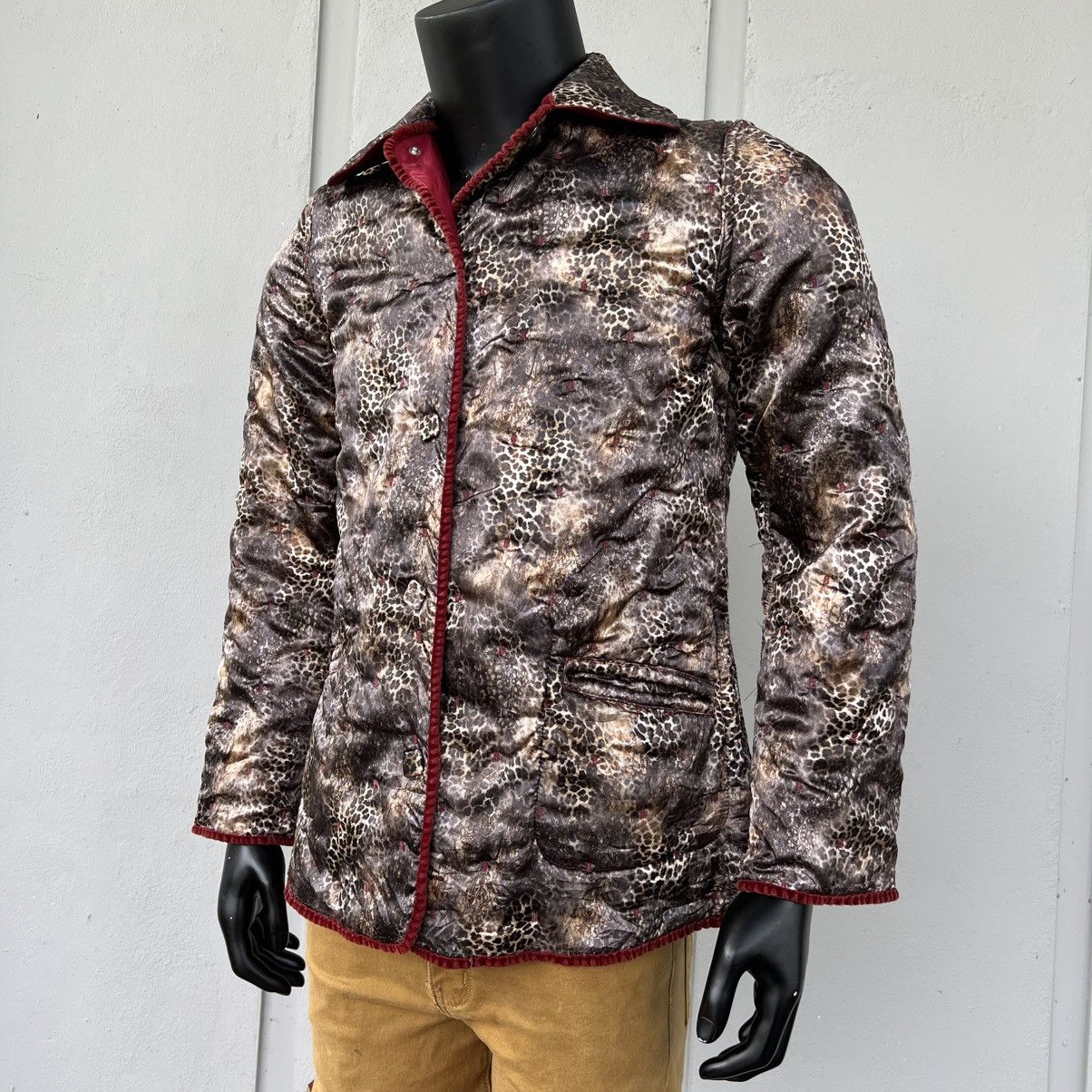 Vintage Stories Di Salco Full Printed Leopard Jacket Size US M / EU 48-50 / 2 - 3 Thumbnail