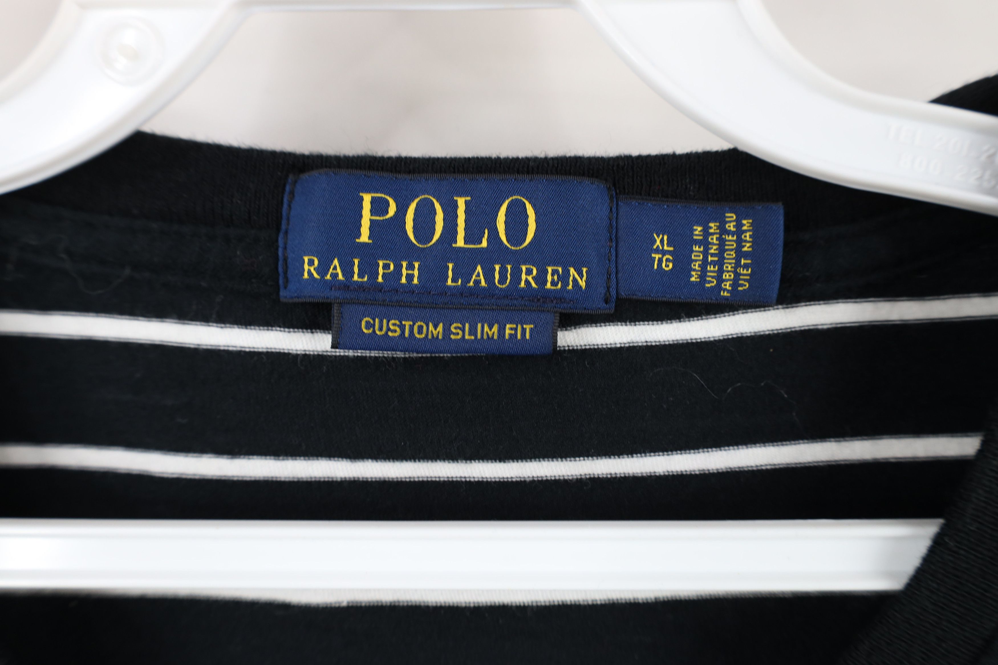 Ralph Lauren × Vintage Vintage Y2K Ralph Lauren Fit Striped Short Sleeve T-Shirt Size US XL / EU 56 / 4 - 6 Thumbnail
