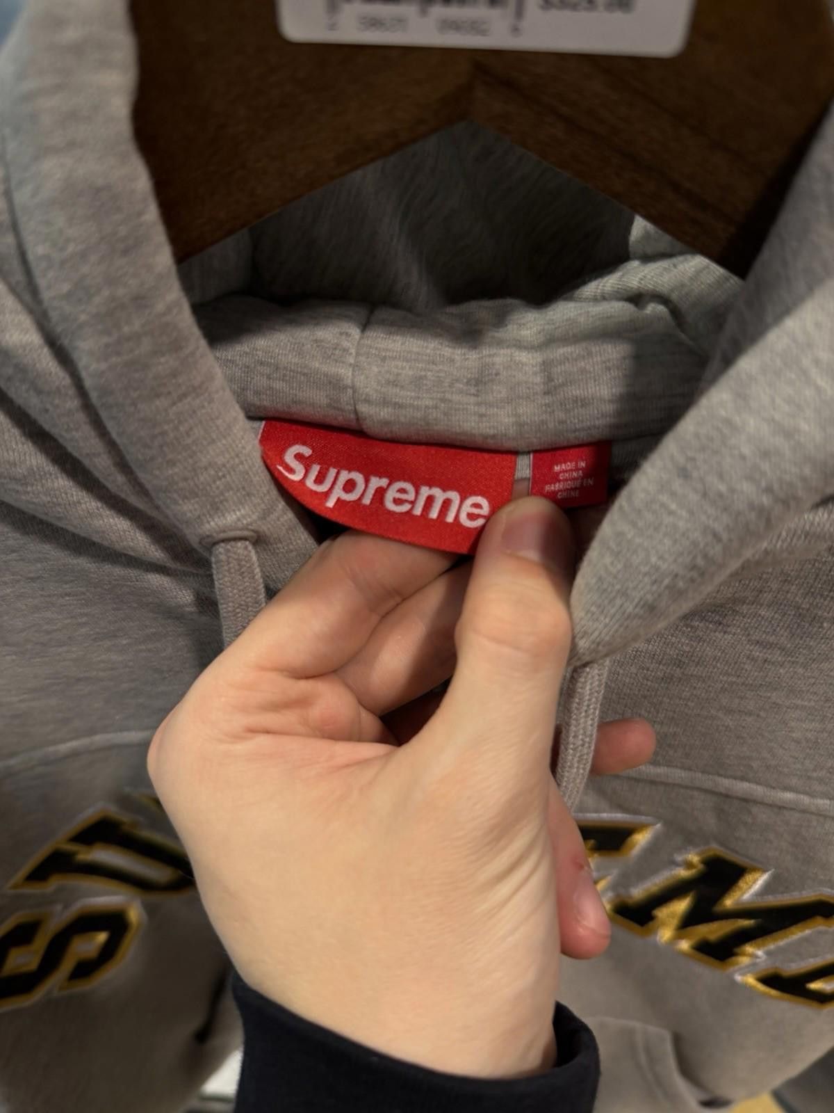 Supreme Supreme Filled Zip Up Hooded Sweatshirt Grey Size Small Size US S / EU 44-46 / 1 - 7 Thumbnail