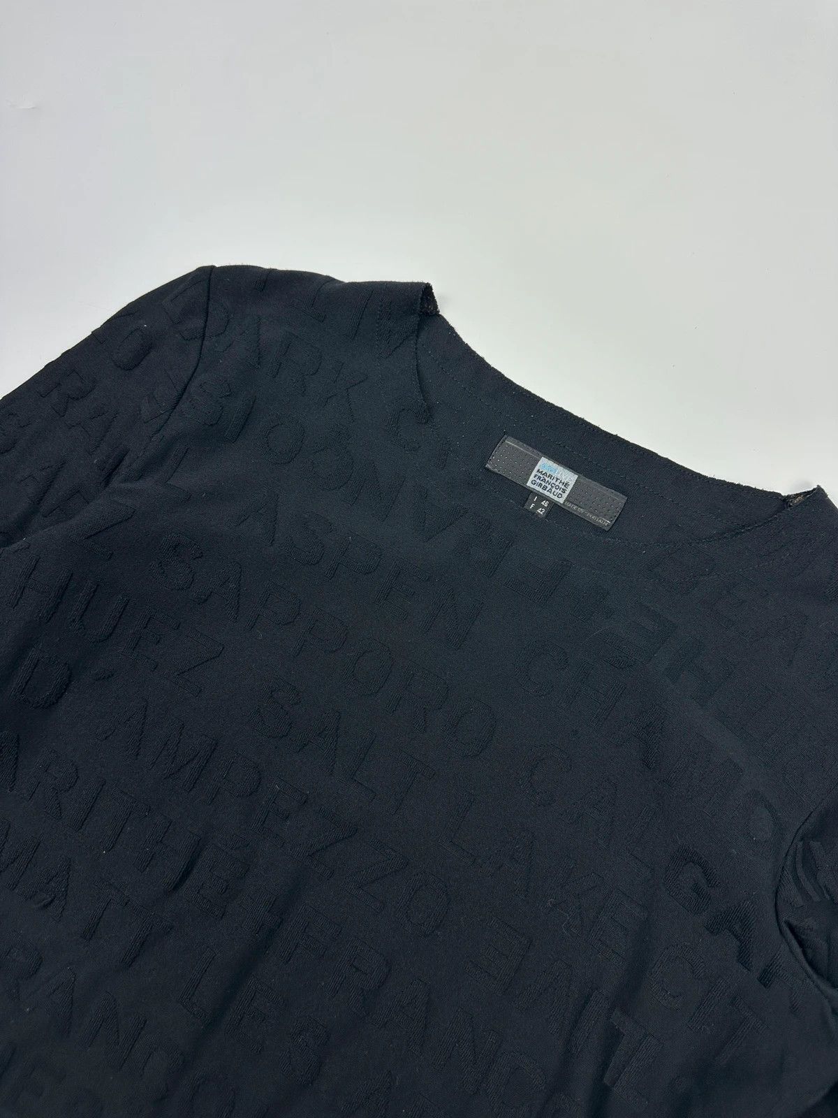 Marithe + Francois Girbaud Marithé + François Girbaud 90s Actlive Black Longsleeves Size L / US 10 / IT 46 - 3 Thumbnail