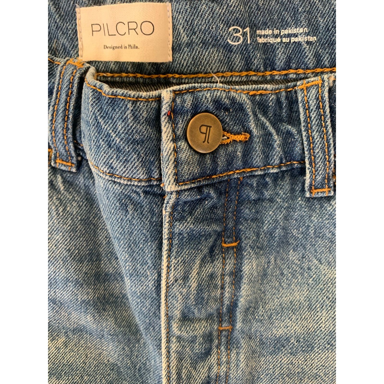 Anthropologie NWT Anthropologie Pilcro Denim Shorts - Size 31 MSRP $78 Size 32" / US 10 / IT 46 - 4 Thumbnail