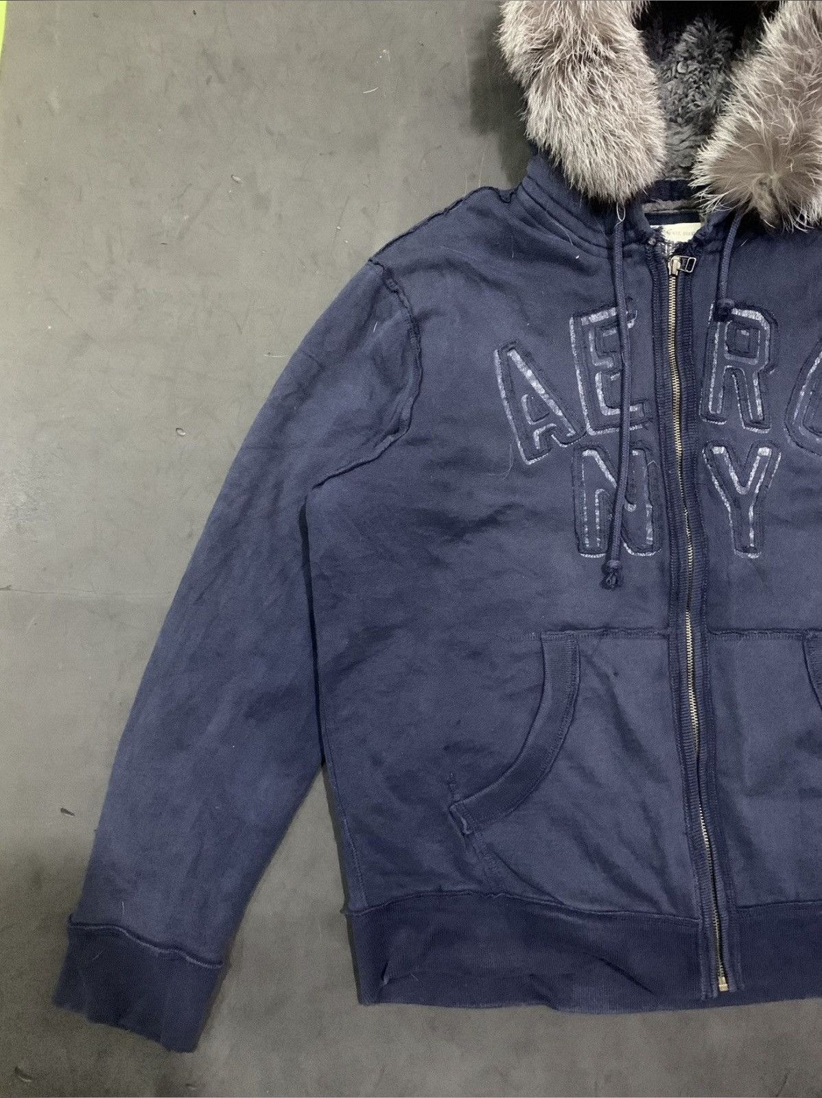 Aeropostale Aeropostale faux fur hoodie style Ifsixwasnine lgb Size US L / EU 52-54 / 3 - 7 Thumbnail