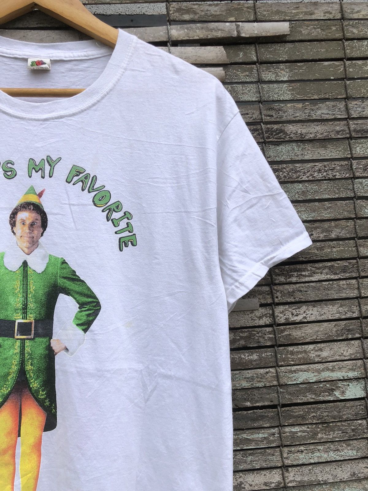 Vintage Vintage Y2K Elf The Movie Smiling’s My Favorite Shirt Size US M / EU 48-50 / 2 - 7 Thumbnail