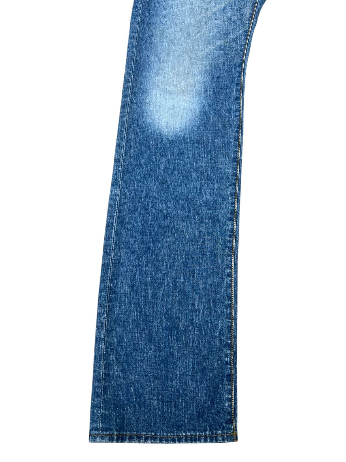 CABANE de ZUCCa Vintage Cabane de Zucca Faded Denim Double Waist Jeans Size US 30 / EU 46 - 7 Thumbnail