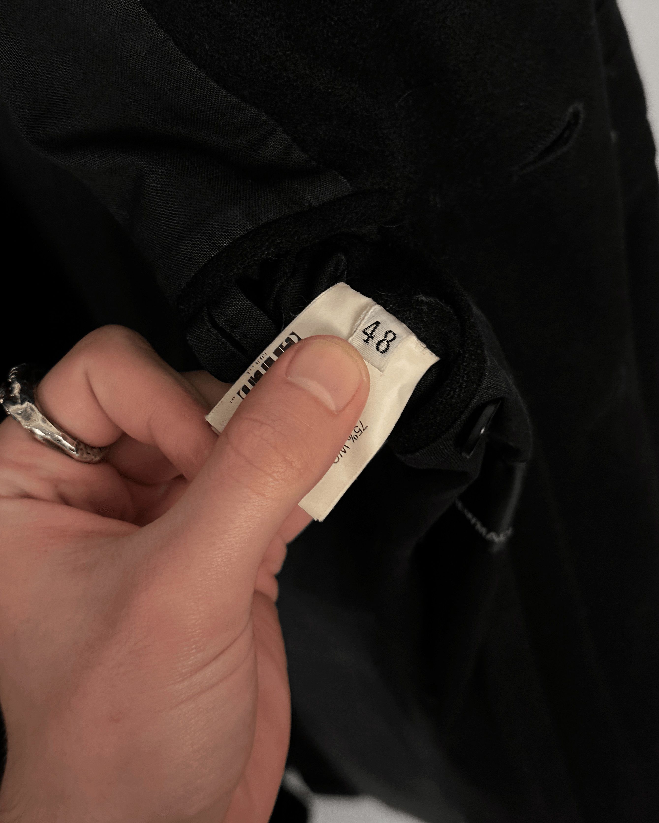 Andrew Mackenzie Andrew McKenzie Bondage Metal Ring Coat Size US M / EU 48-50 / 2 - 7 Thumbnail