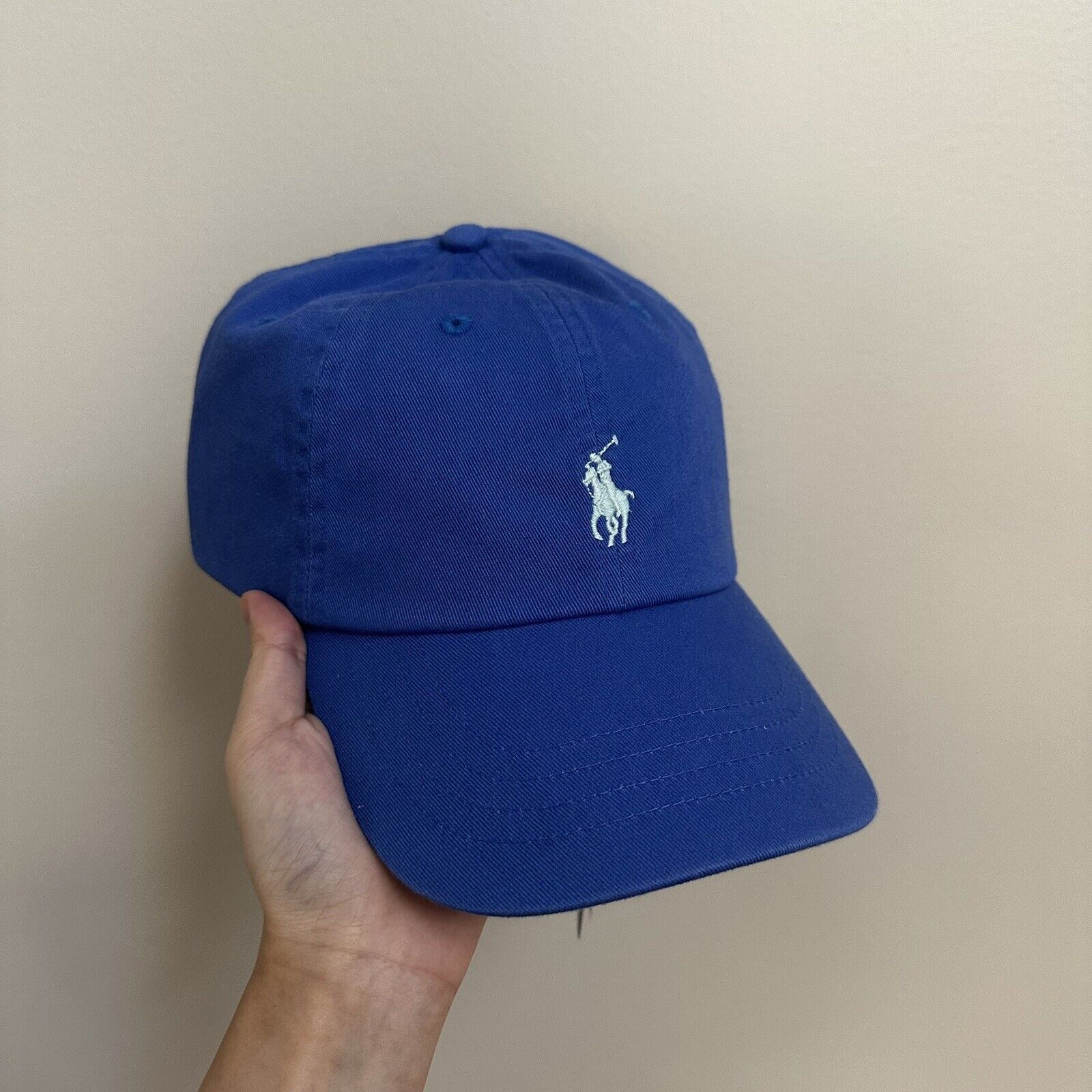 Polo Ralph Lauren New POLO RALPH LAUREN Unisex Cotton Chino Ball Cap Hat Blue Size ONE SIZE - 2 Thumbnail