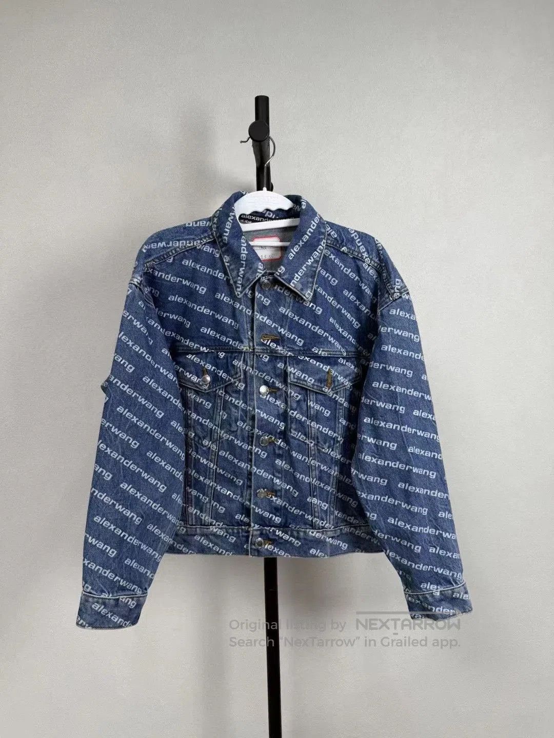 Alexander Wang Alexander Wang Blue Denim Jacket. Size XXS / US 00 / IT 34 - 1 Thumbnail