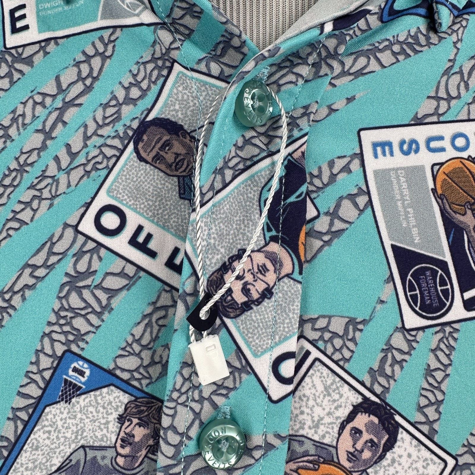 Other RSVLTS x The Office Series 5 Basketball Shirt Mens M Blue Size US M / EU 48-50 / 2 - 4 Thumbnail