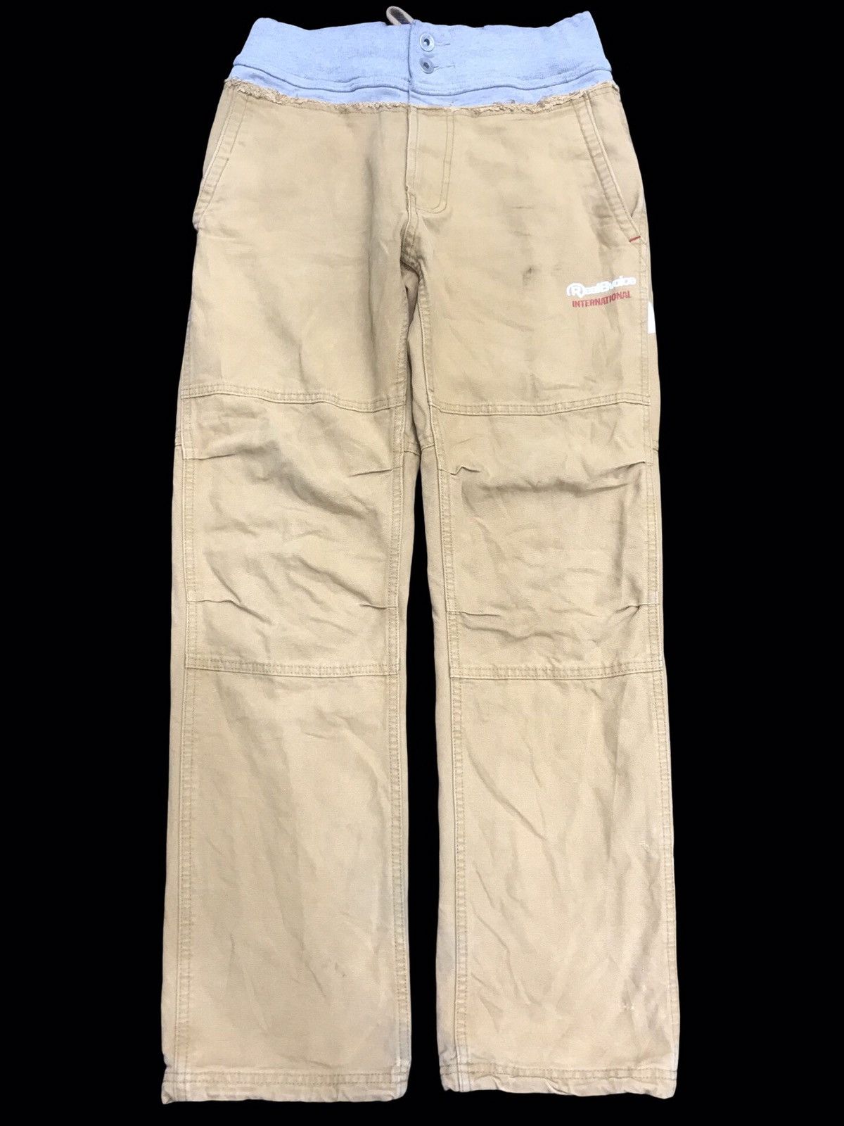 Japanese Brand 💥HYBRID💥REALBVOICE HYBRID LIGHT DUCKCANVAS PANT F431 Size US 30 / EU 46 - 1 Thumbnail