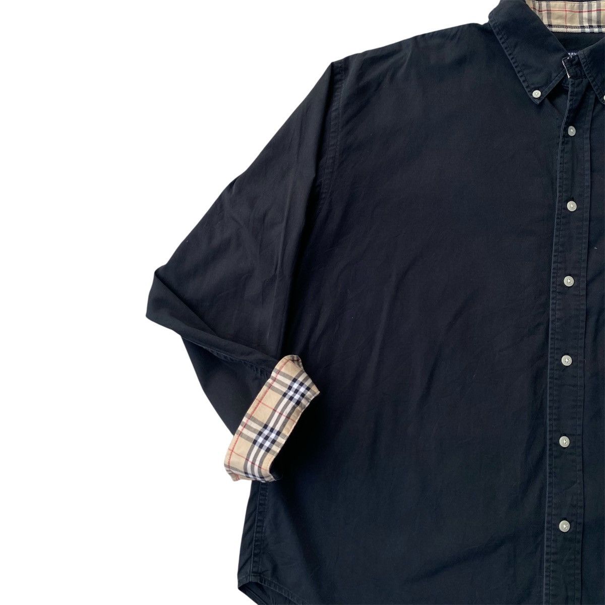 Burberry ‼️LAST DROP‼️Burberry London Button Down Nova Check Accent Size US L / EU 52-54 / 3 - 7 Thumbnail