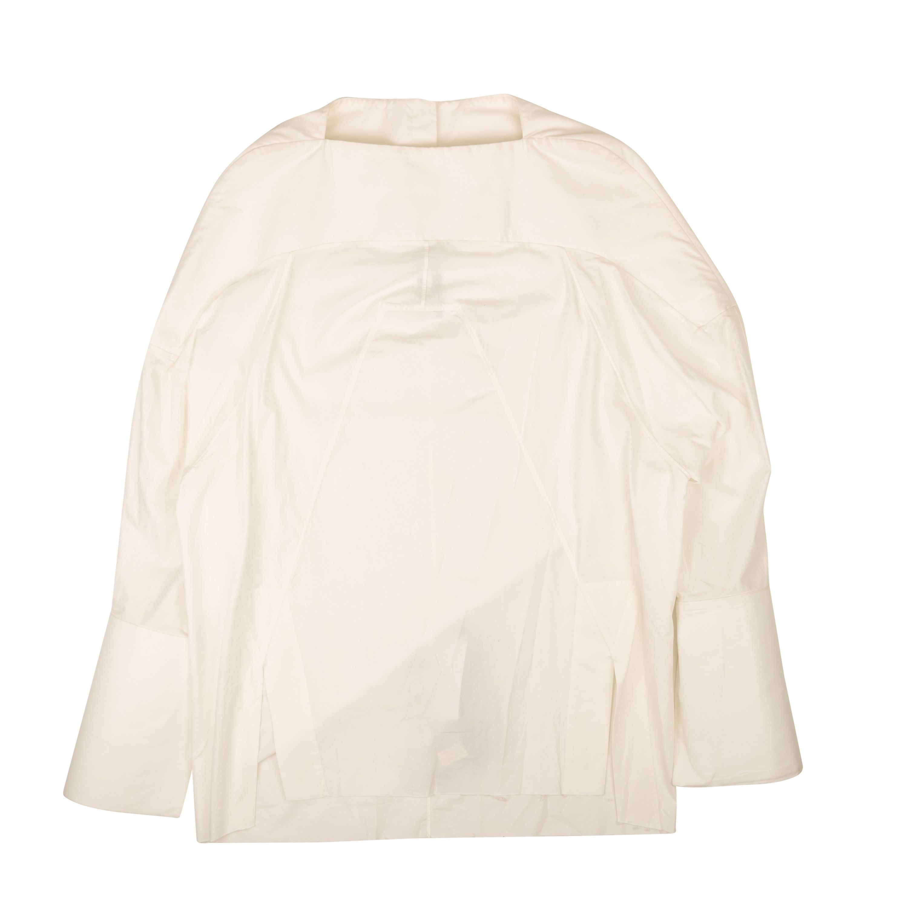 image of Rick Owens Off White Milk Boat Neck Collage Tunic T-Shirt Size 2/38, Women's