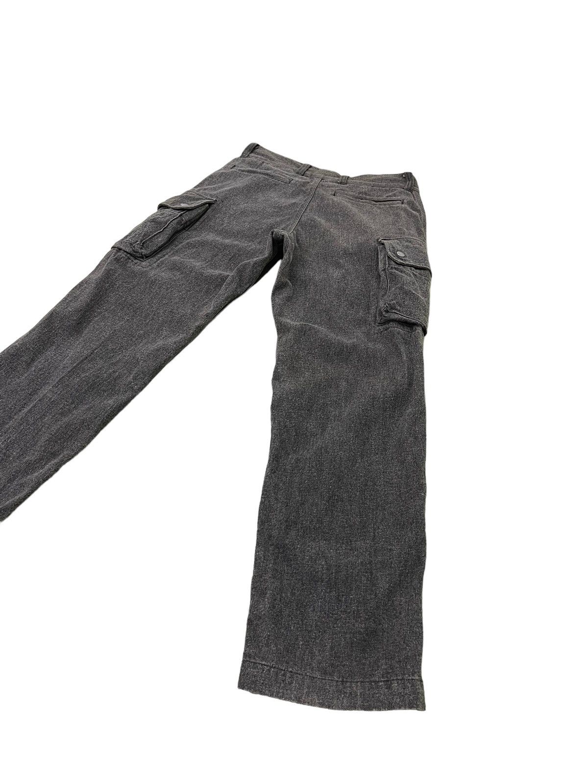 Japanese Brand Moleskin Cargo Acoustic Japan Thick Regular 7🟦2 Size US 31 - 14 Thumbnail