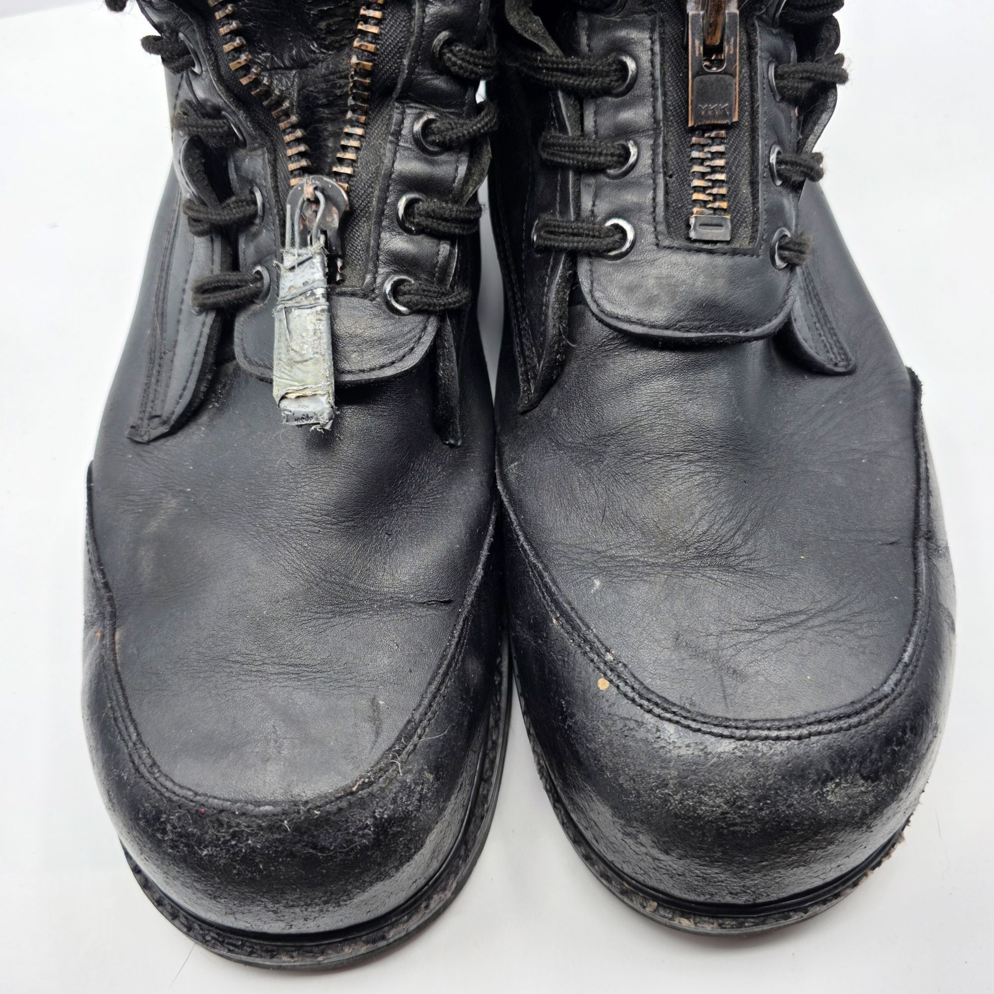 Other Tactical Work Boots Mens Size 14 Black Leather Vibram Soles Size US 14 / EU 47 - 10 Thumbnail