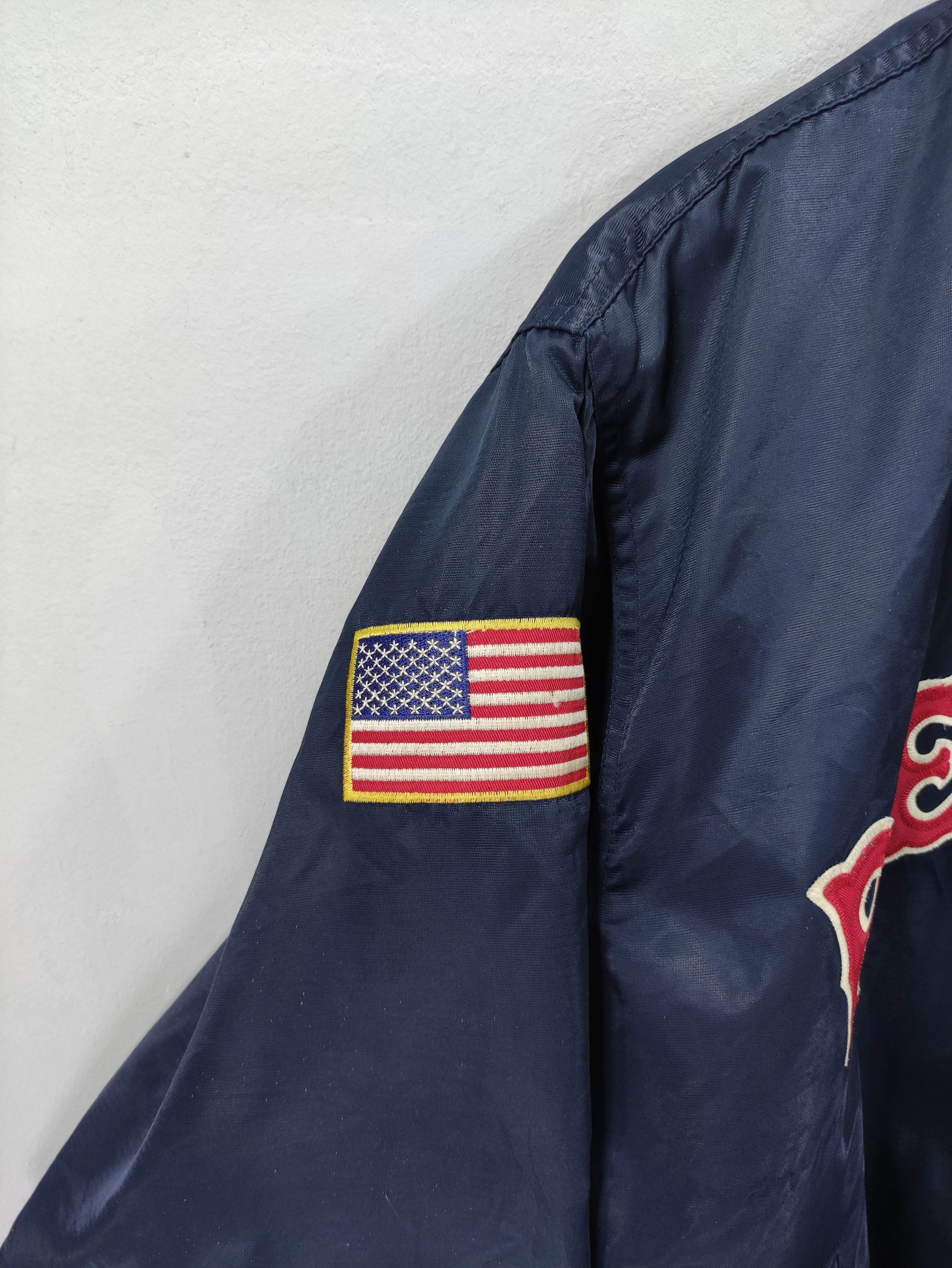 MLB Vintage Red Sox Mlb Varsity Jacket Zipper Size US XXL / EU 58 / 5 - 8 Thumbnail