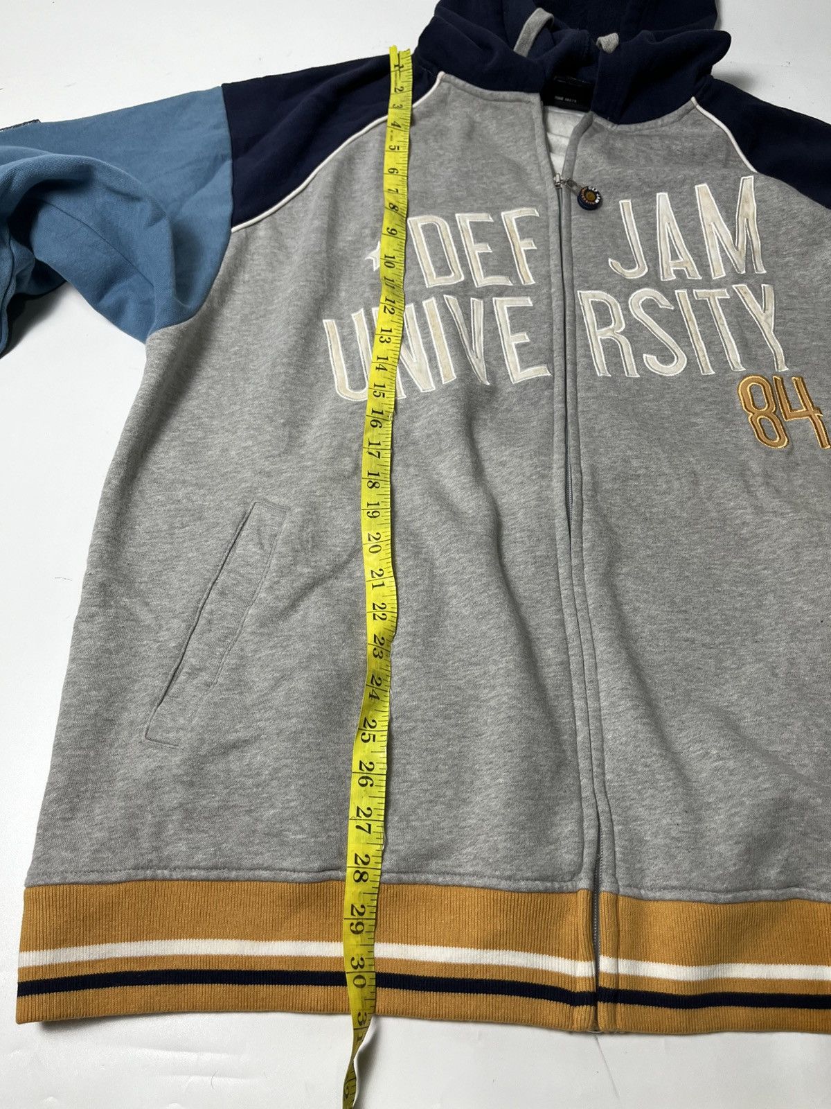 Band Tees × Death Row Records × Vintage vintage 90s defjam university hoodie Size US XL / EU 56 / 4 - 7 Thumbnail
