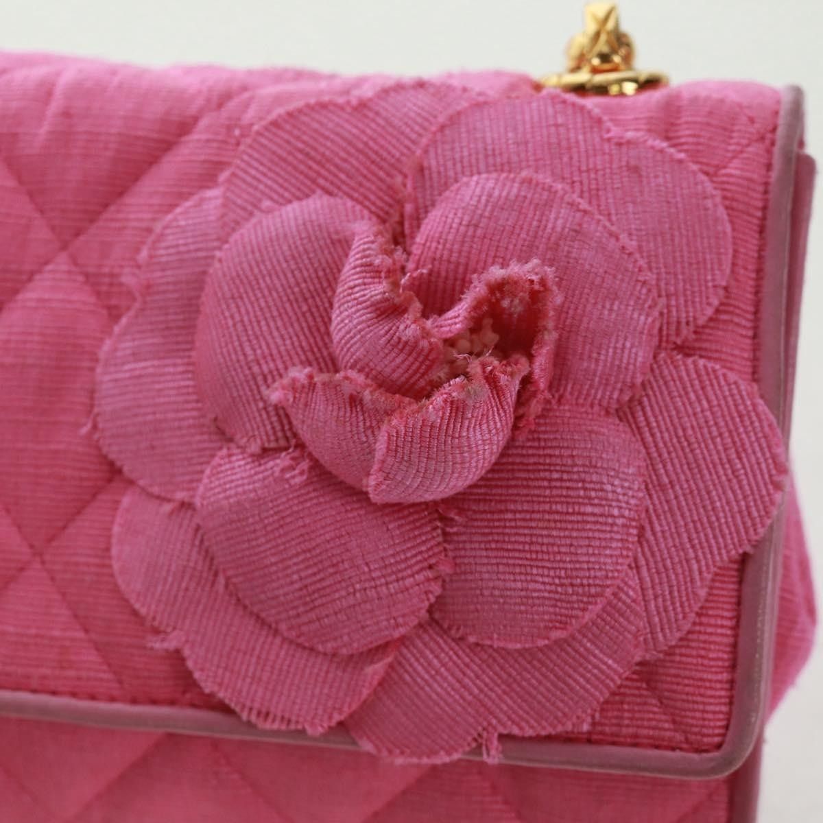 Chanel Chanel Matelasse Chain Camelia Shoulder Bag Size ONE SIZE - 2 Thumbnail