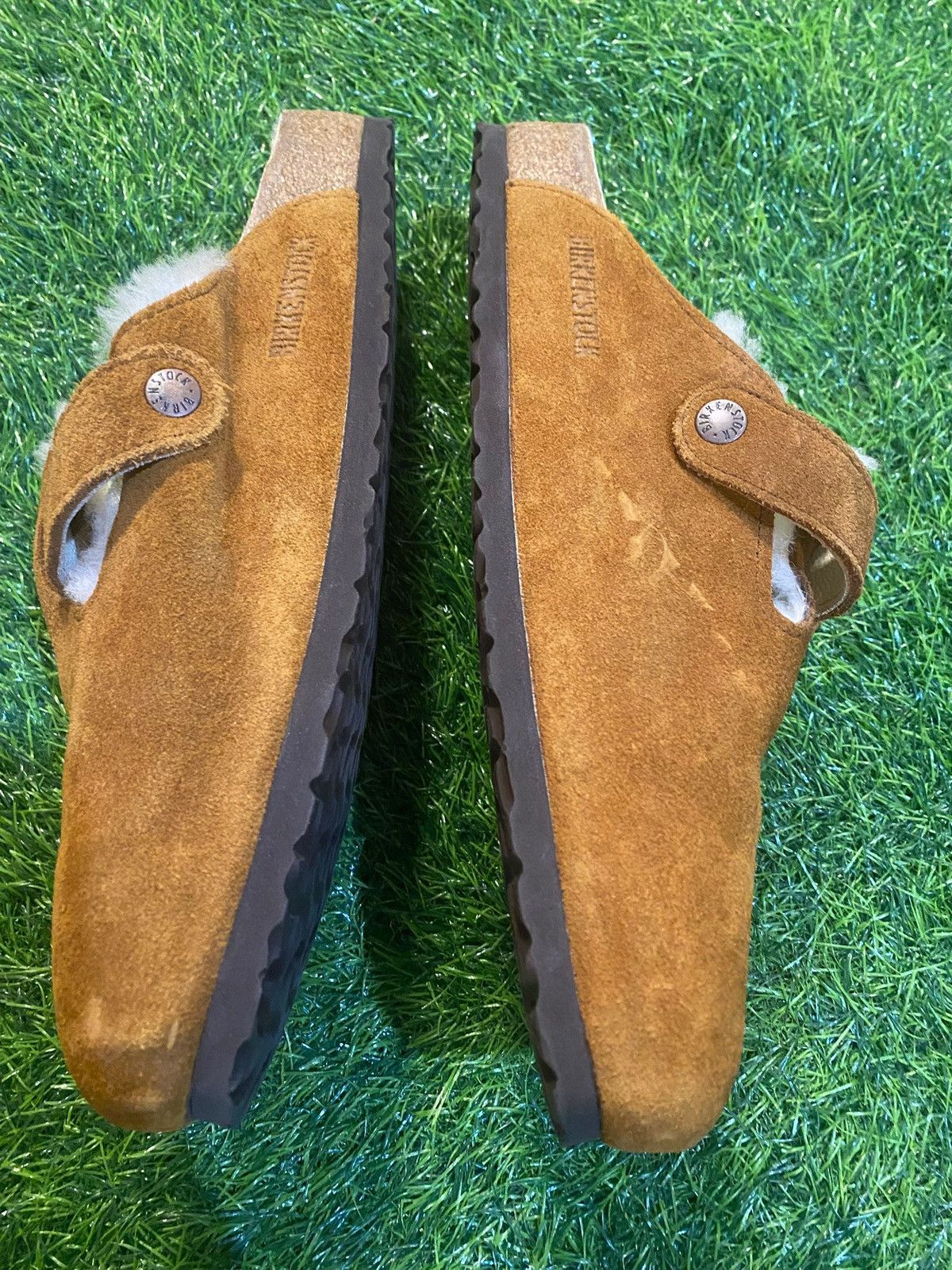 Birkenstock Birkenstock suede boston clogs leather mink shoes size 44 Size US 11 / EU 44 - 6 Thumbnail