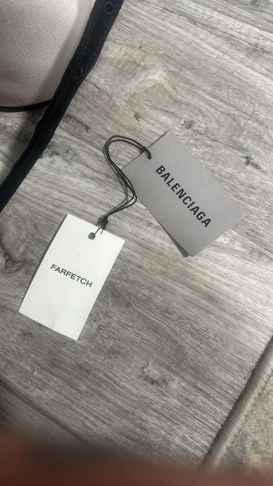 Balenciaga Balenciaga XS Wave Tote In Canvas Size ONE SIZE - 4 Thumbnail