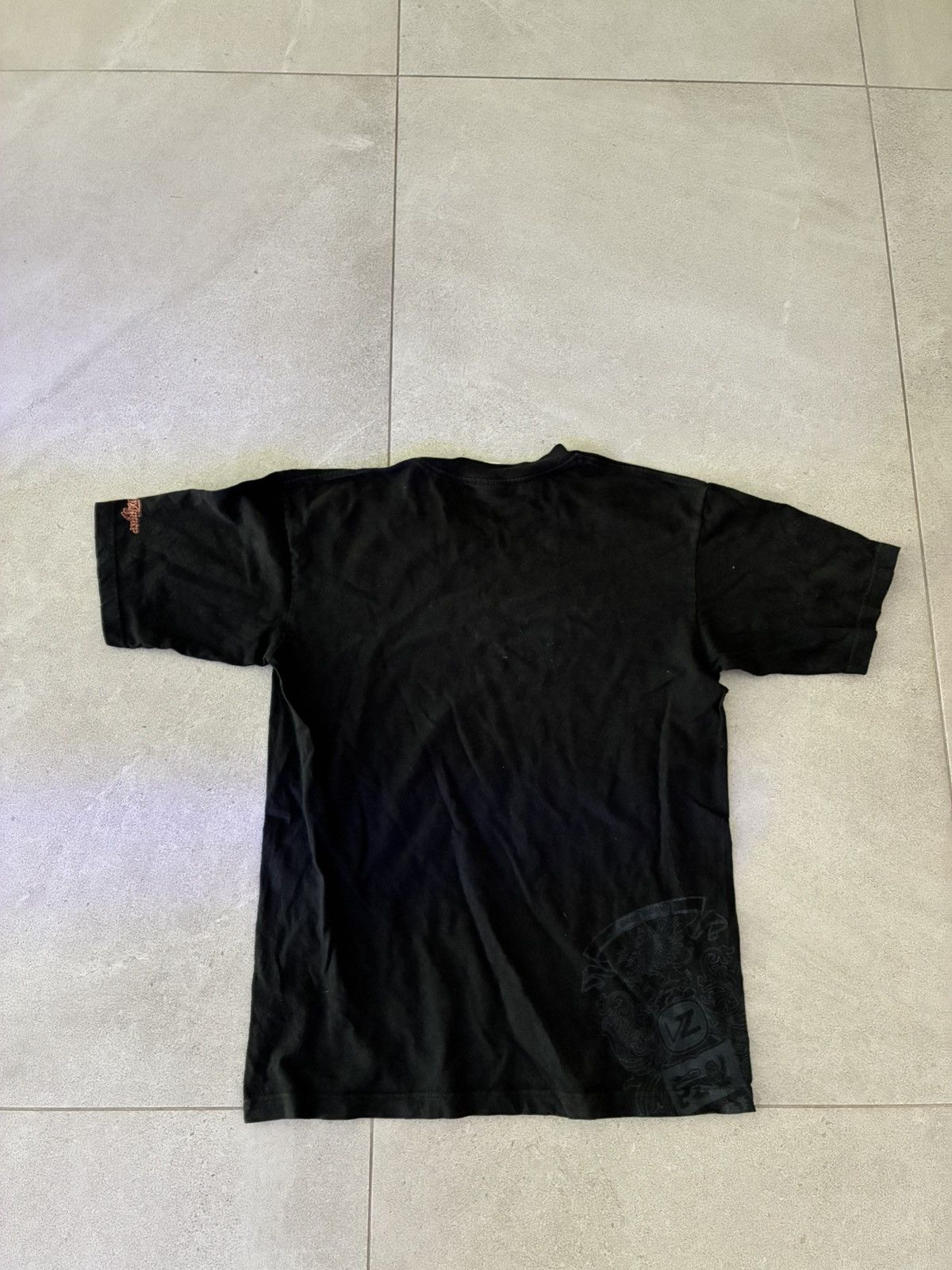 VonZipper Y2K Von Zipper Black Graphic T-Shirt Medium Logo Tee Size US M / EU 48-50 / 2 - 3 Thumbnail