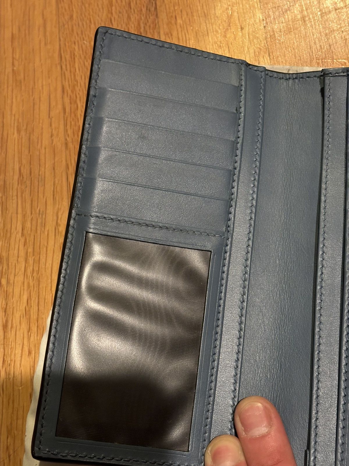 Gucci Gucci monogram blue Leather Wallet limited edition Size ONE SIZE - 7 Thumbnail