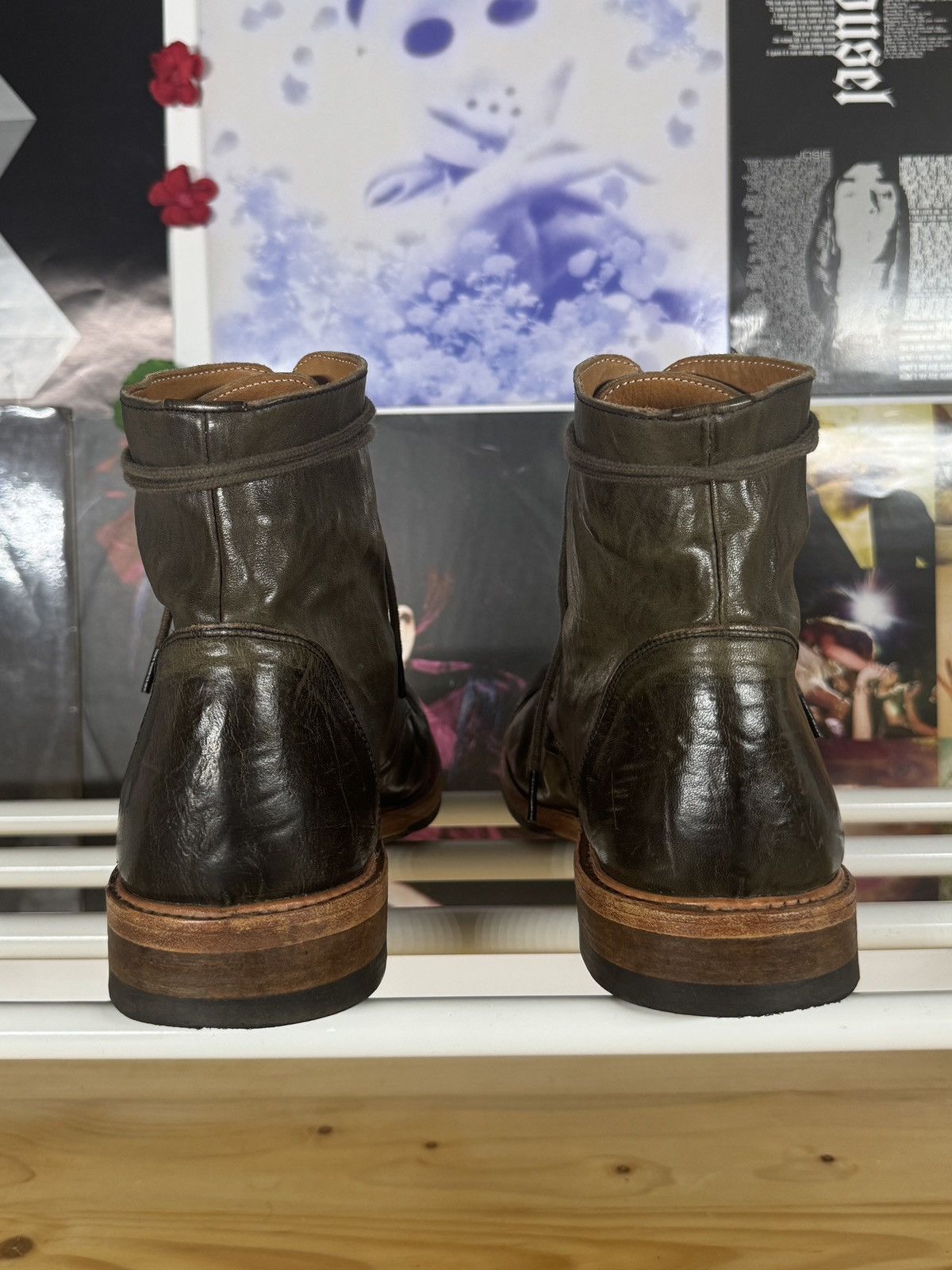 The Last Conspiracy Lace Up High Leather Boots Size US 10 / EU 43 - 3 Thumbnail