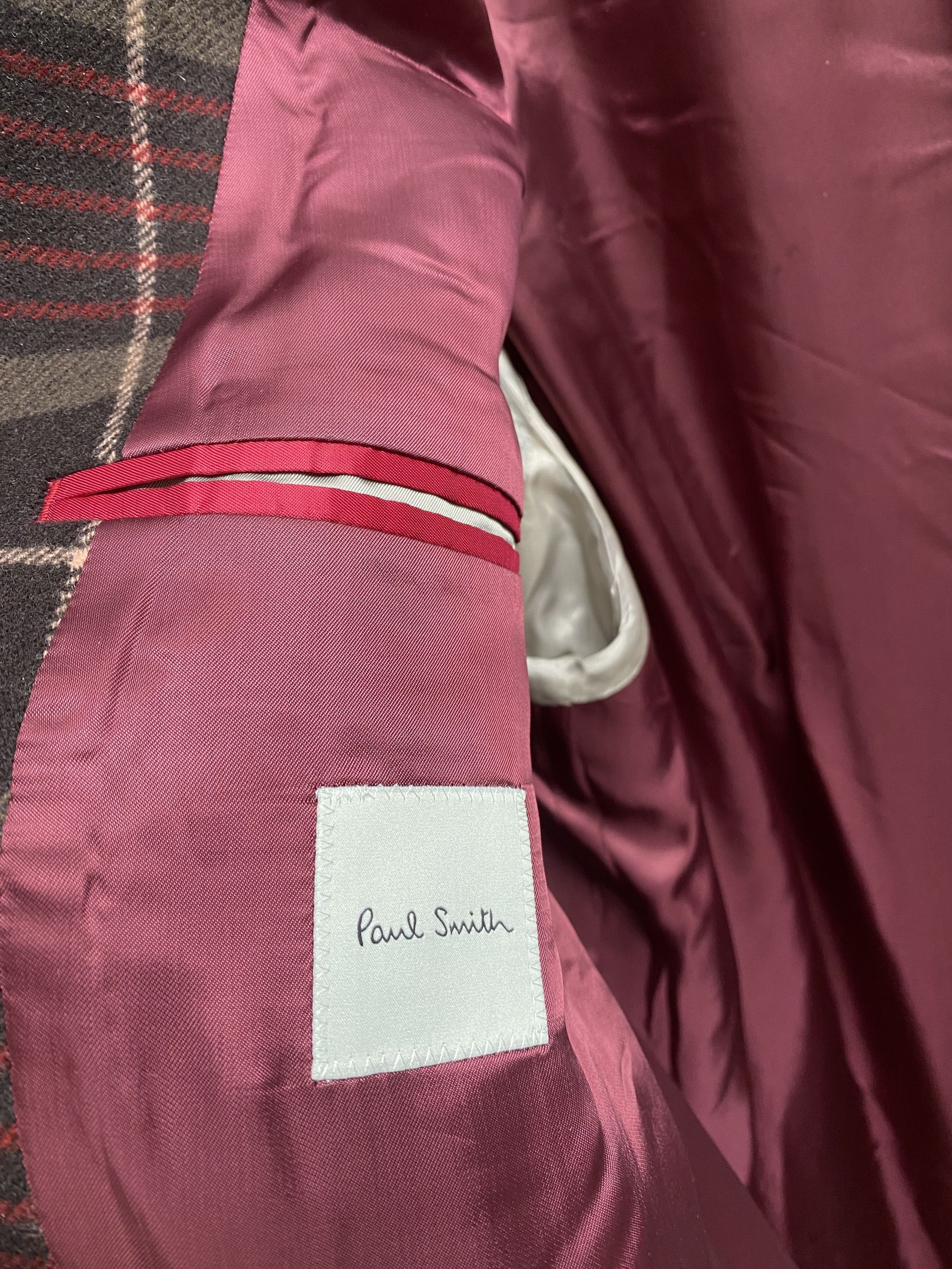 Paul Smith Paul Smith Wool Overcoat Size US L / EU 52-54 / 3 - 4 Thumbnail