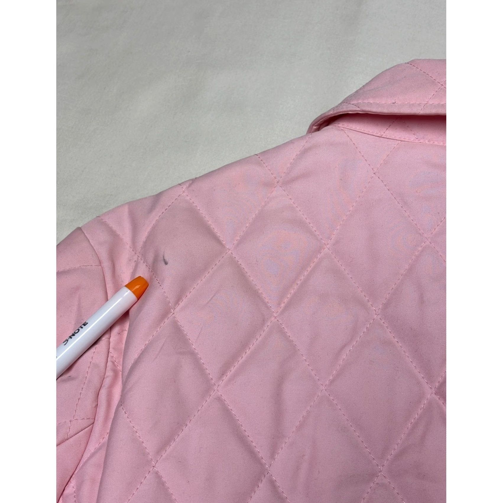 Brooks Brothers Brooks Brothers 346 Pink Quilted Jacket Womens Size 6 Button Coat Junior? No Size M / US 6-8 / IT 42-44 - 4 Thumbnail
