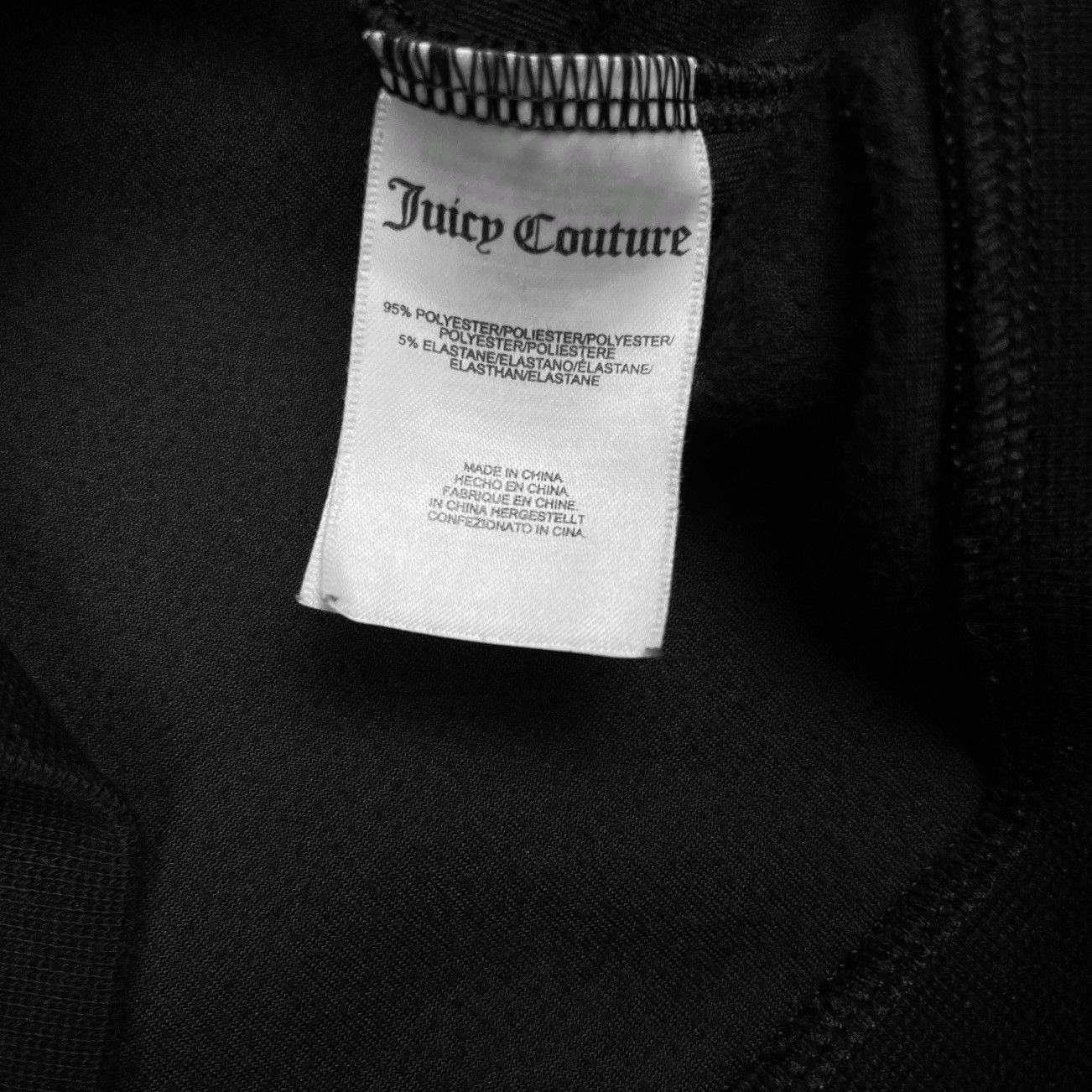 Juicy Couture Juicy Couture Velvet Diamante Cropped Hoodie Size L / US 10 / IT 46 - 5 Thumbnail