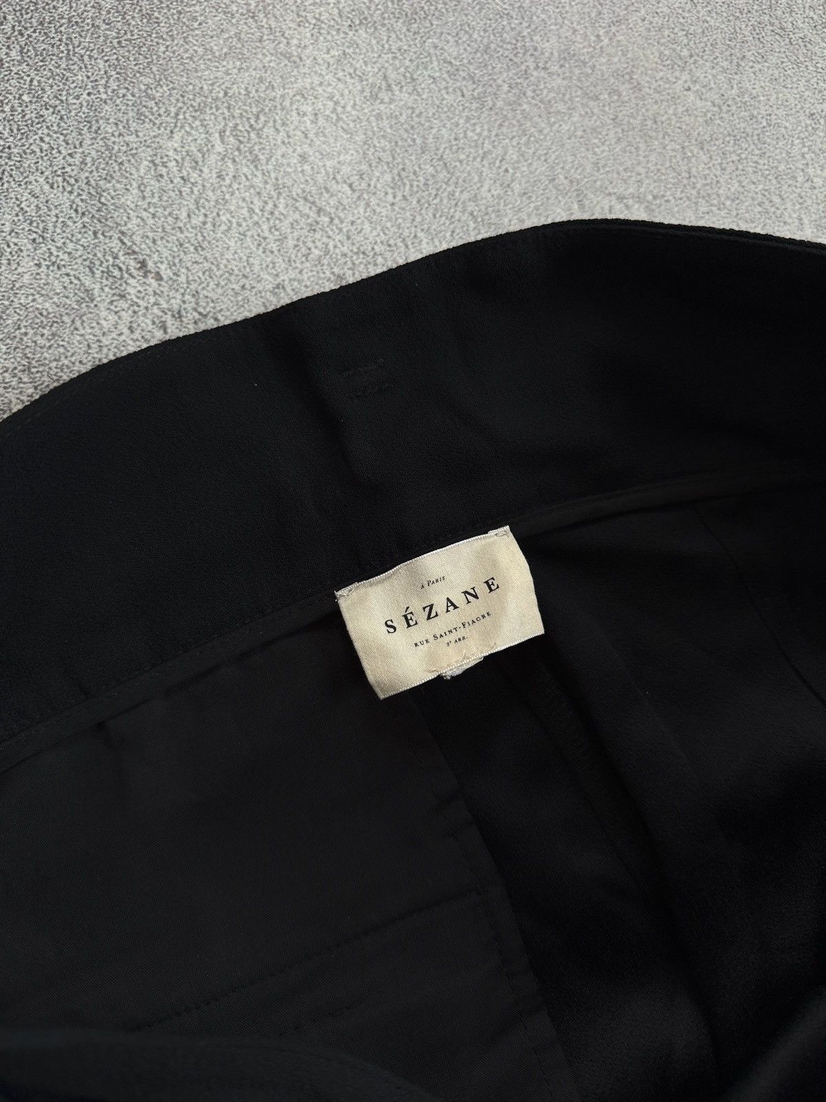 Sezane Sezane High Waist Paperbag Trousers Belted Pants Size FR 40 Size 28" / US 6 / IT 42 - 6 Thumbnail