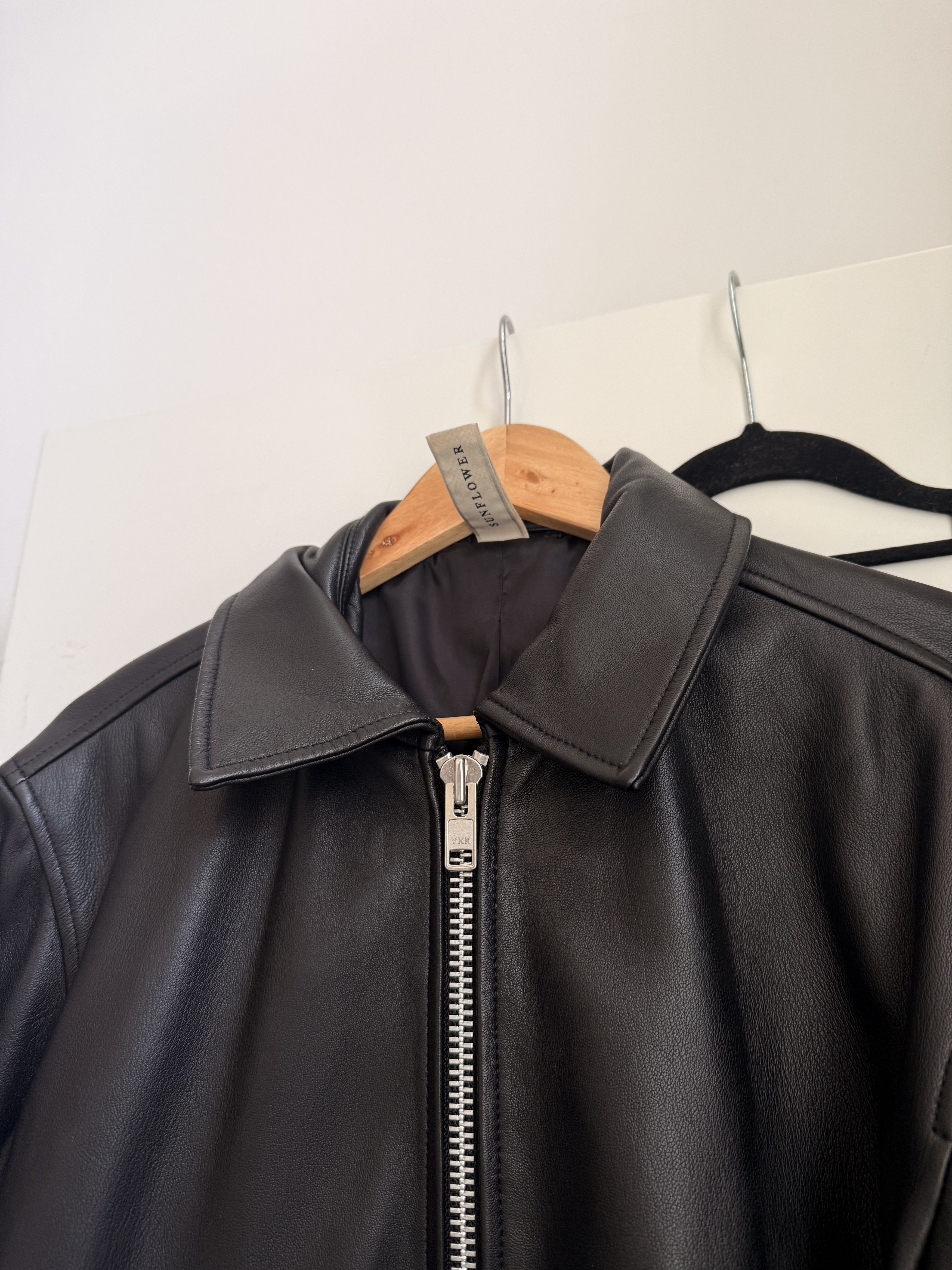 Sunflower Sunflower Short Leather Jacket Size US M / EU 48-50 / 2 - 2 Thumbnail