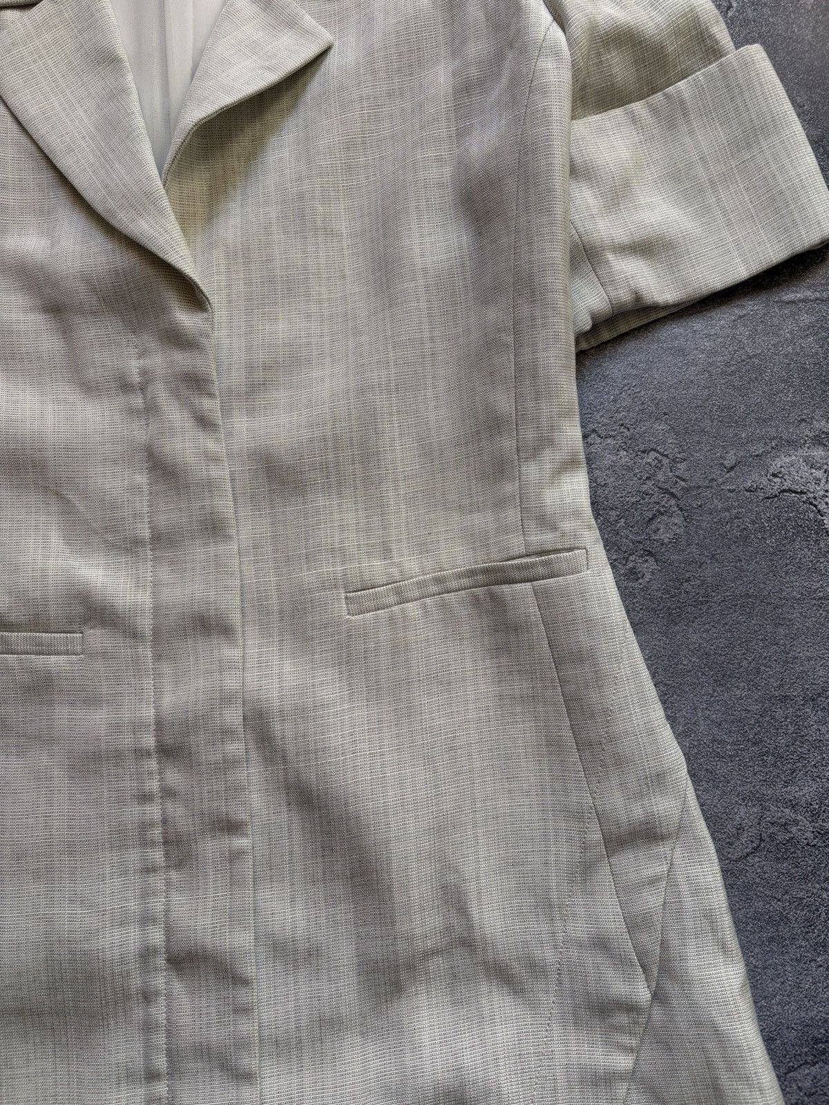 Off-White OFF-WHITE Luxury Embroidered Big Logo Zip Up Blazer Dress Size S / US 4 / IT 40 - 9 Thumbnail
