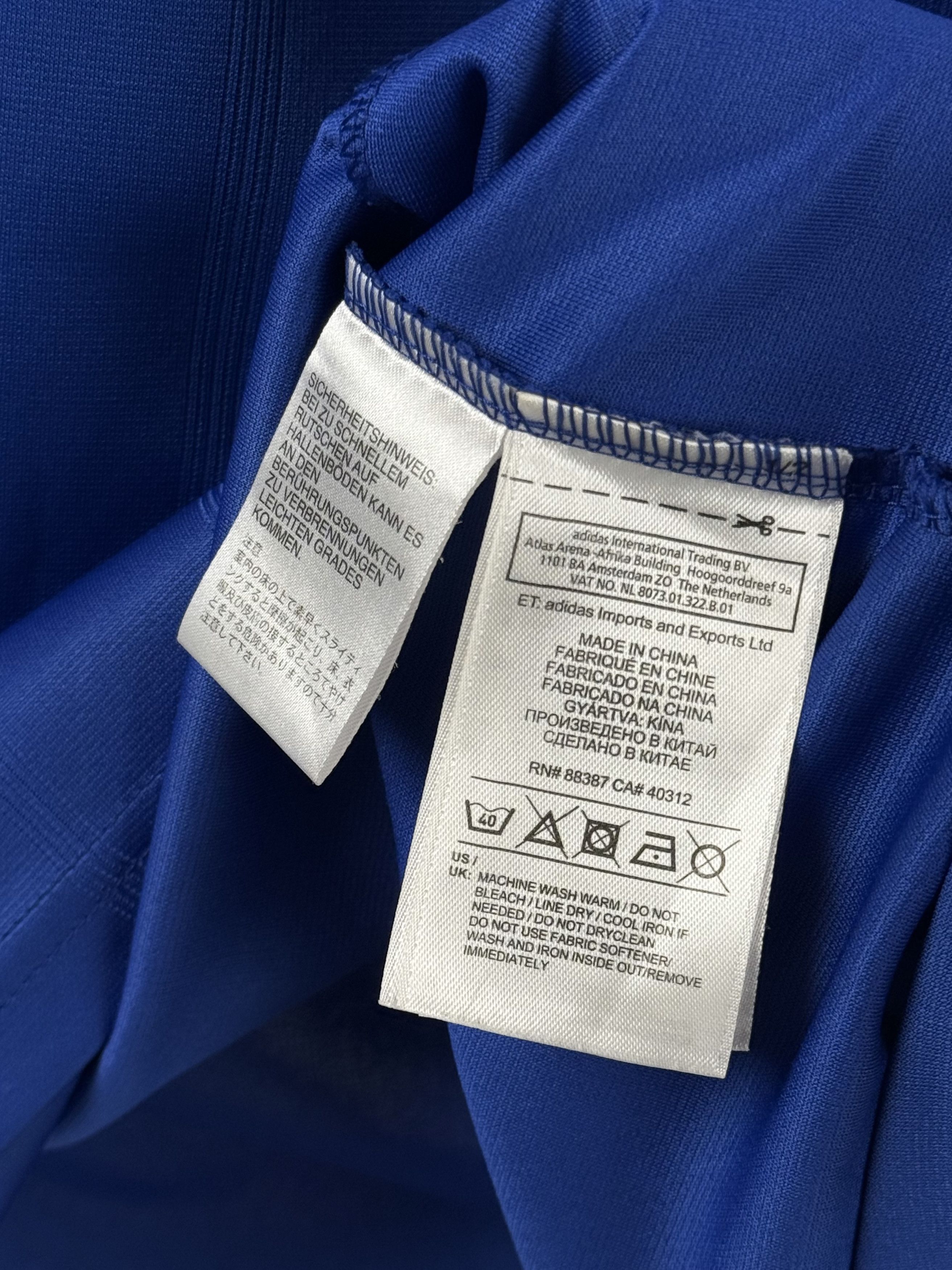 Adidas × Chelsea Soccer CHELSEA 2013 / 2014 HOME SHIRT JERSEY LONG SLEEVE ADIDAS Men Size US M / EU 48-50 / 2 - 6 Thumbnail