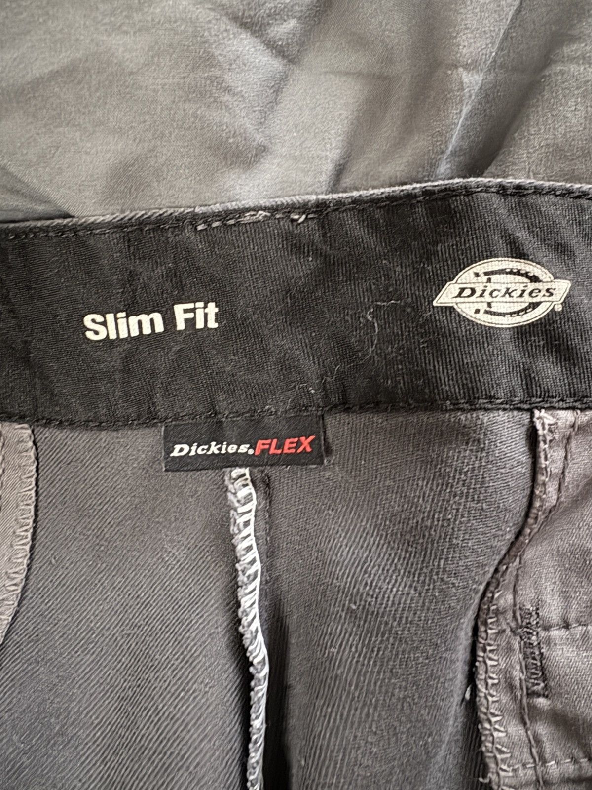 Dickies grey slim fit 874 dickies stretch Size US 33 - 3 Thumbnail