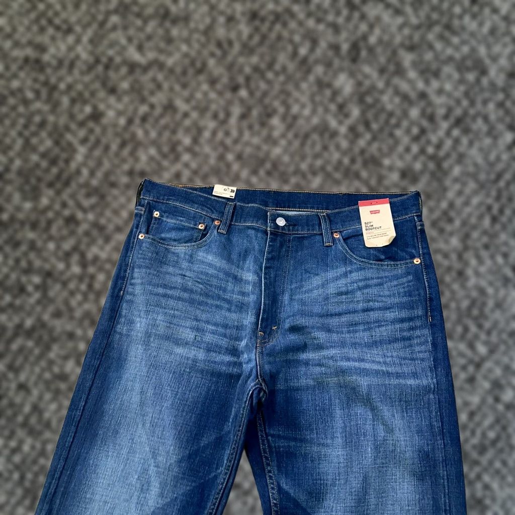Levi's VINTAGE Levi's 527 Jeans 5-Pocket Design Men 38x30 Blue Denim Slim Bootcut Cadet Western Cowboy Size US 38 / EU 54 - 1 Thumbnail