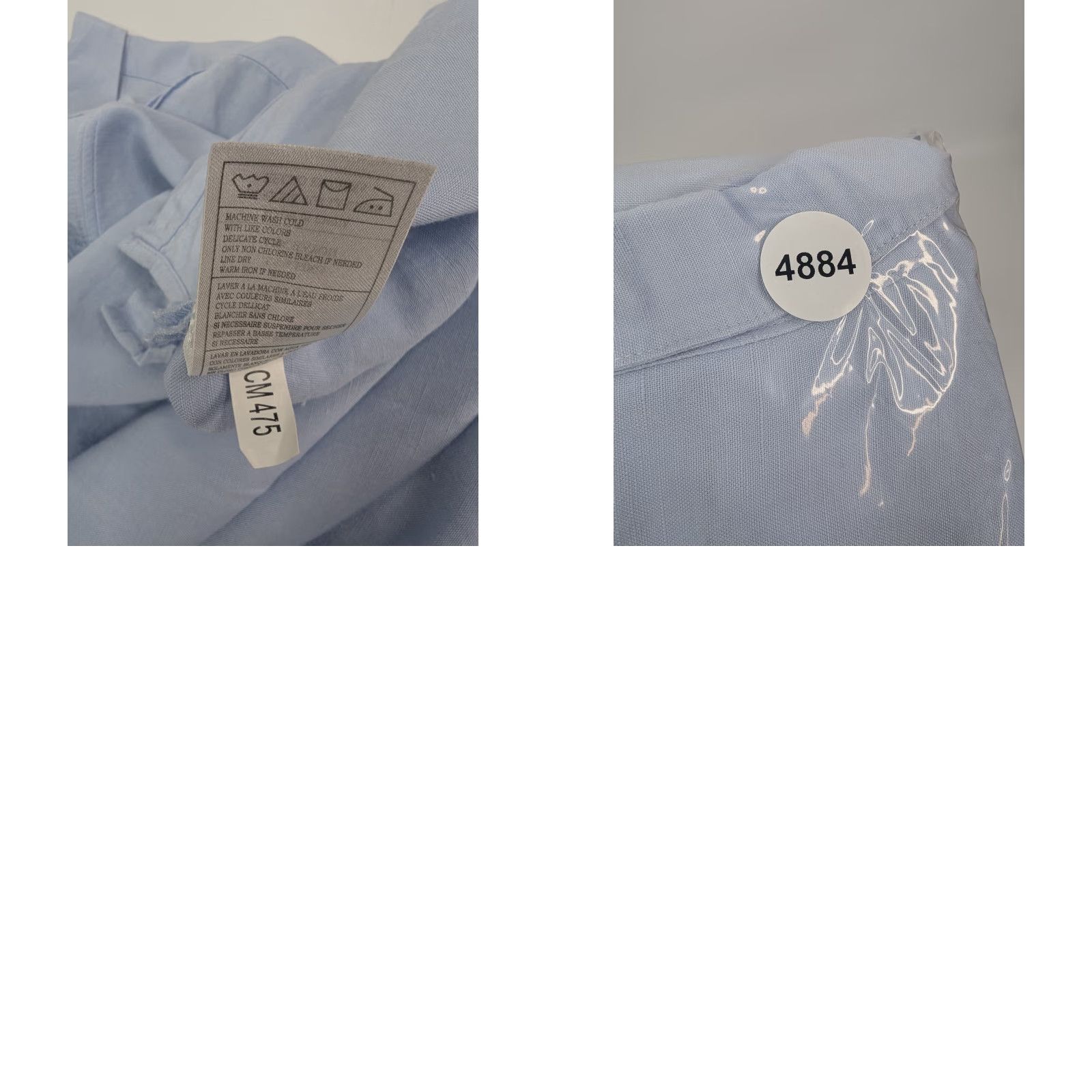 Cubavera Cubavera Shirt Men 4X Blue Piping Tuck Panel Linen Rayon Short Sleeve Button-Up Casual Vintage? No (must use original words) Size US XXL / EU 58 / 5 - 8 Thumbnail