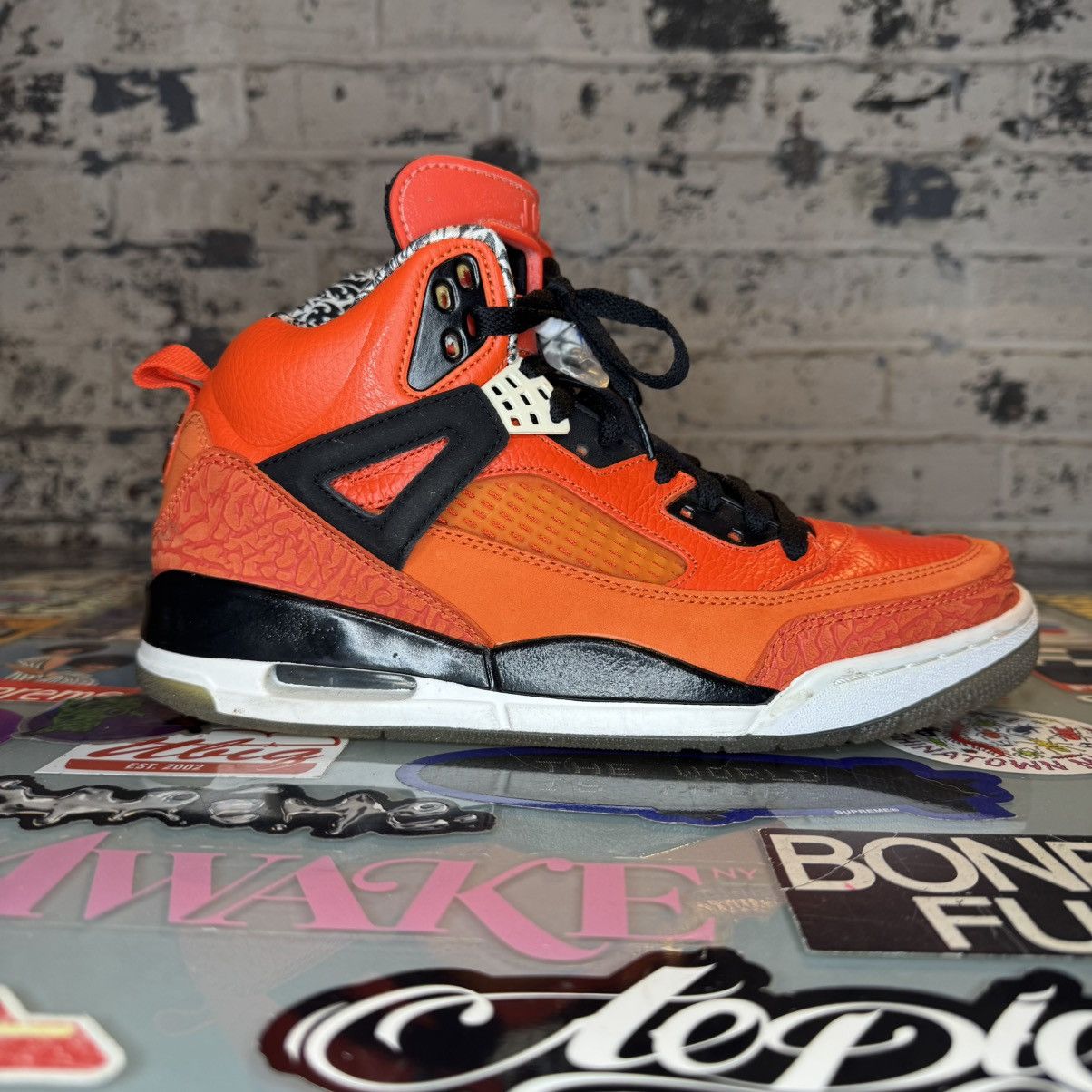 Nike Nike Air Jordan Spizike Knicks Orange Sz 9.5 315371-805 Size US 9.5 / EU 42-43 - 3 Thumbnail