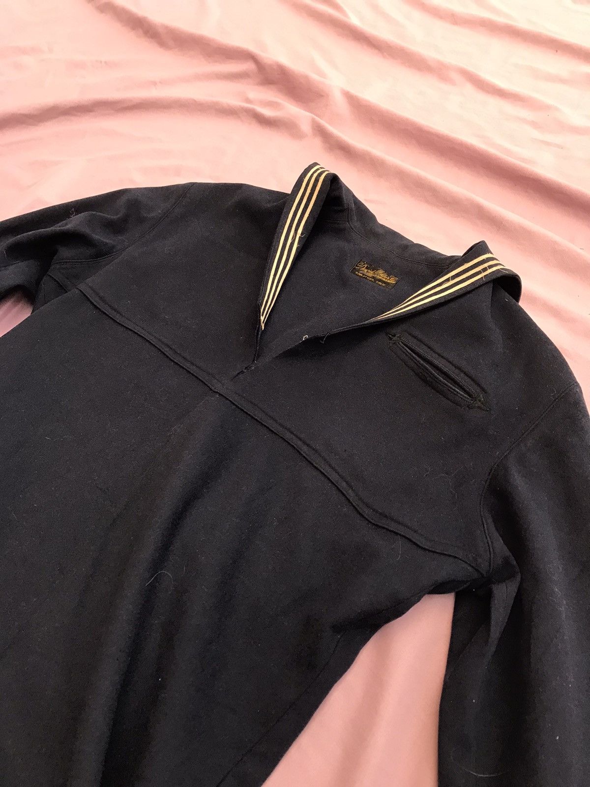 Other ANTIQUE PURE WOOL US NAVY SERVICE SMOCK Size US M / EU 48-50 / 2 - 4 Thumbnail
