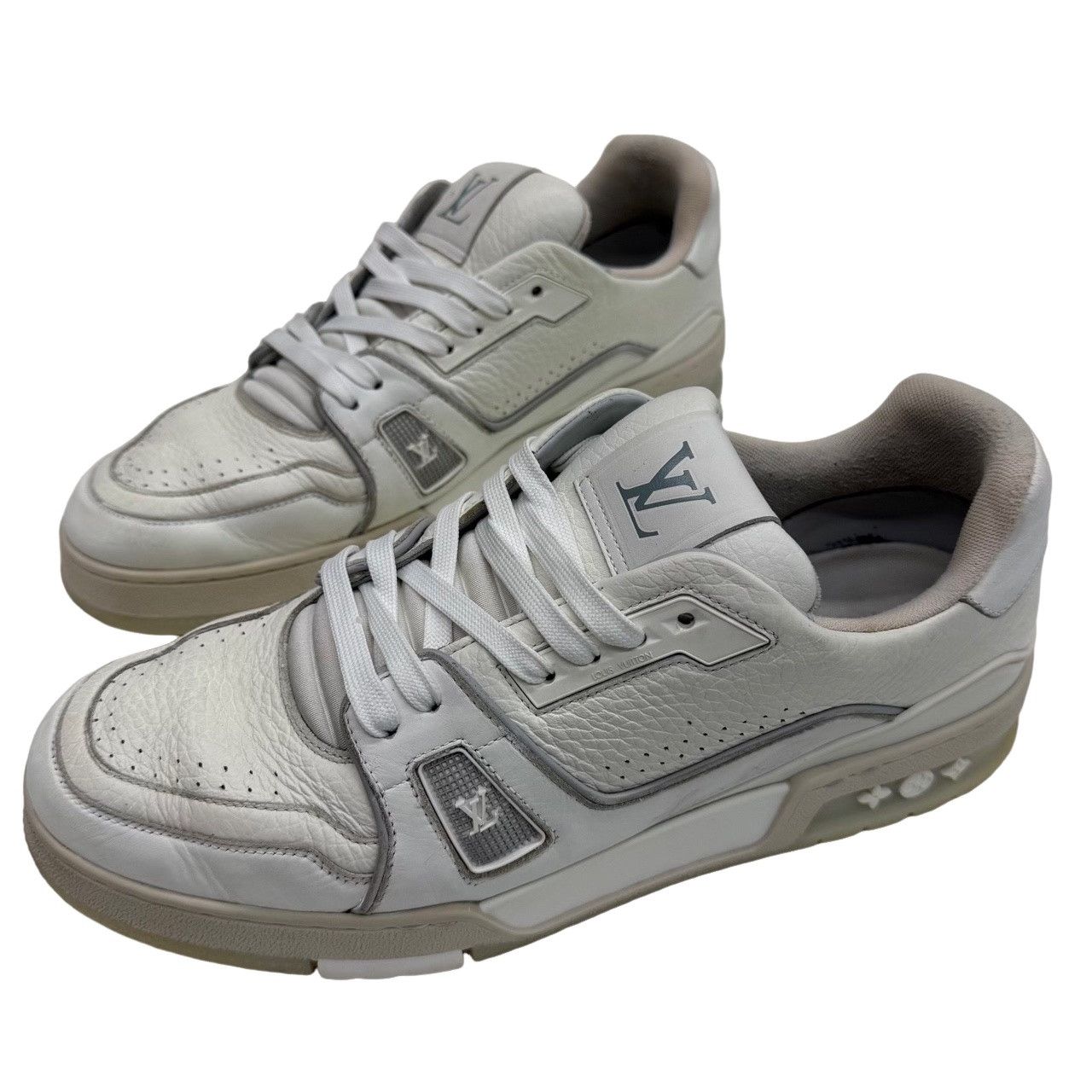 Louis Vuitton Louis Vuitton #54 Trainer Sneakers White Size 10 Size US 10 / EU 43 - 1 Thumbnail